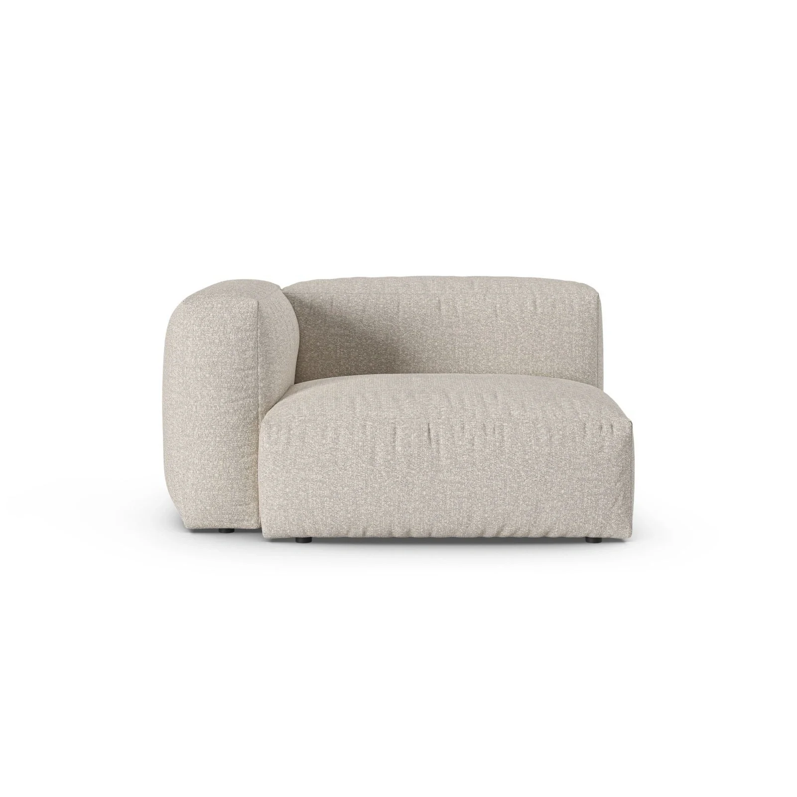 Martina Modulares Sofa Sitzelement, Linke Seite, Sitztiefe 90 cm, aus Samt, Cord, Boucle oder Sturkturstoff, 120x120 cm - Image 133