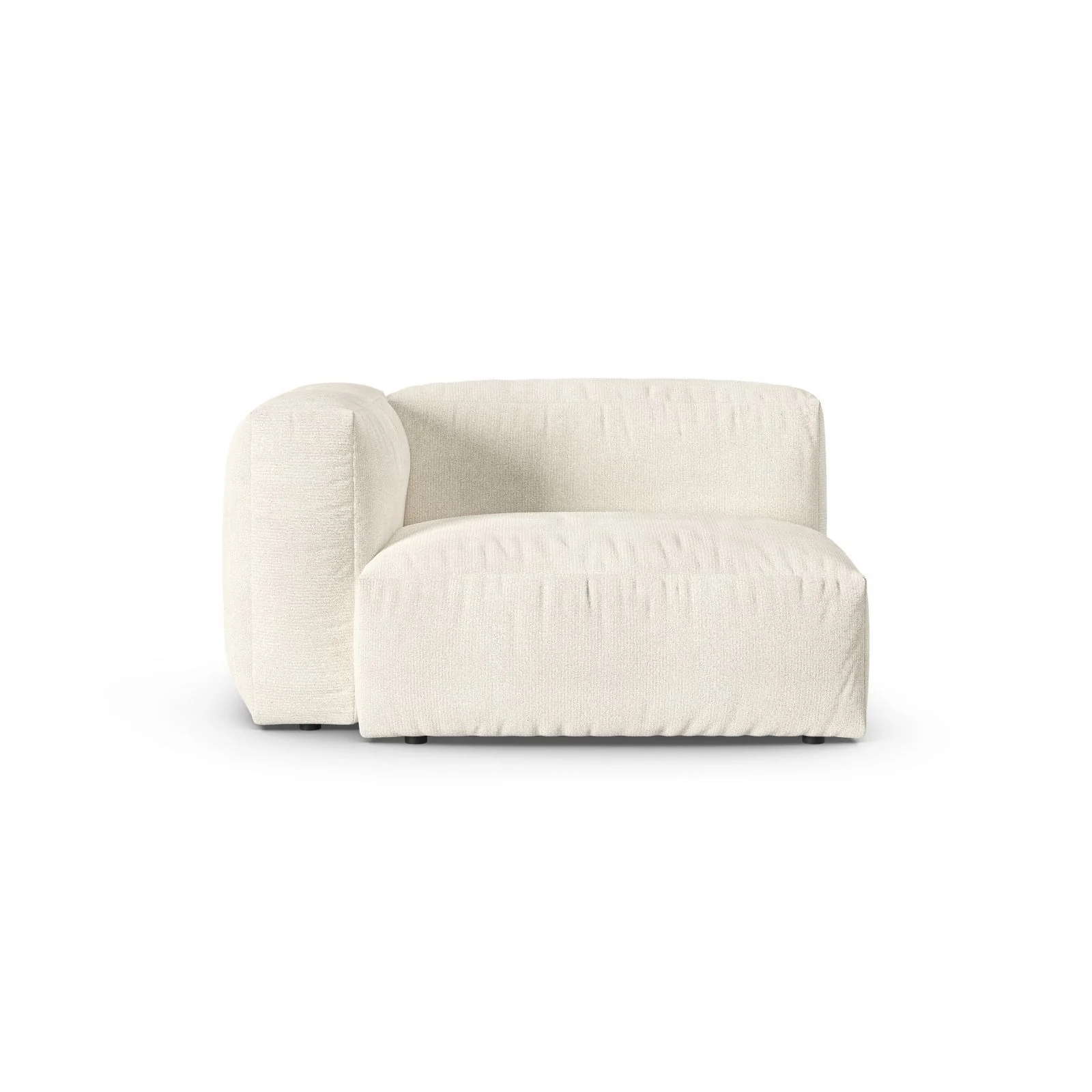 Martina Modulares Sofa Sitzelement, Linke Seite, Sitztiefe 90 cm, aus Samt, Cord, Boucle oder Sturkturstoff, 120x120 cm - Image 139