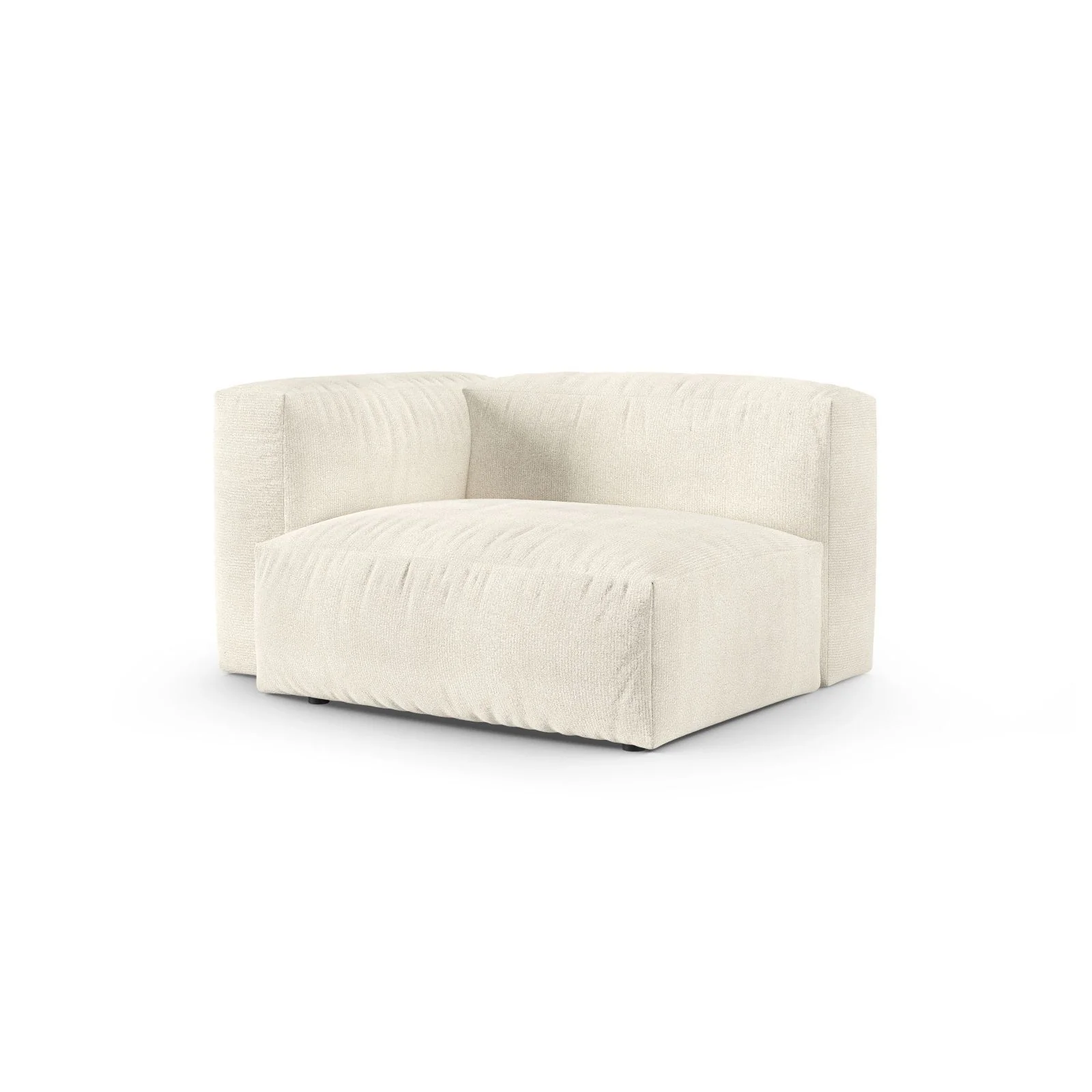 Martina Modulares Sofa Sitzelement, Linke Seite, Sitztiefe 90 cm, aus Samt, Cord, Boucle oder Sturkturstoff, 120x120 cm - Image 141
