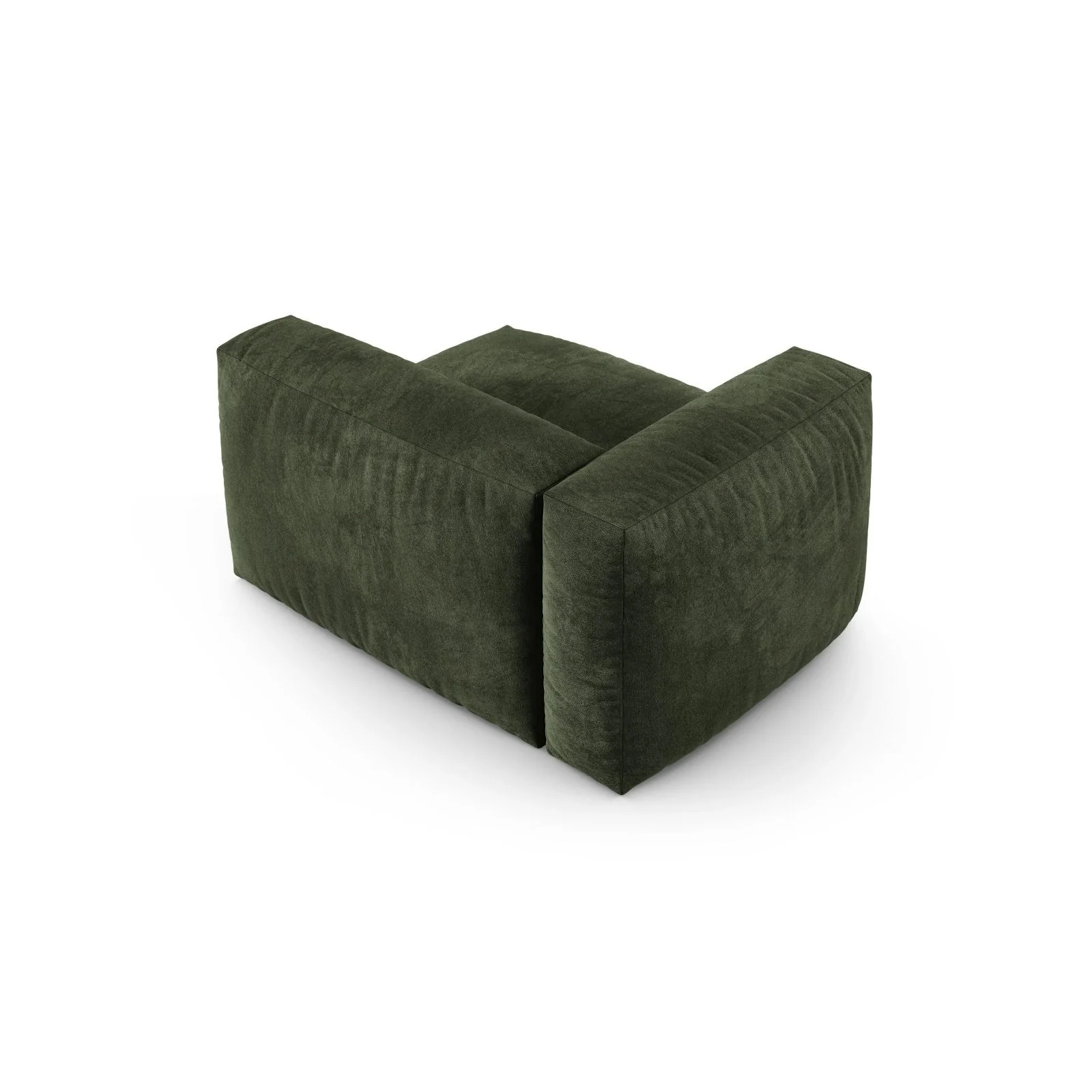 Martina Modulares Sofa Sitzelement, Linke Seite, Sitztiefe 90 cm, aus Samt, Cord, Boucle oder Sturkturstoff, 120x120 cm - Image 16