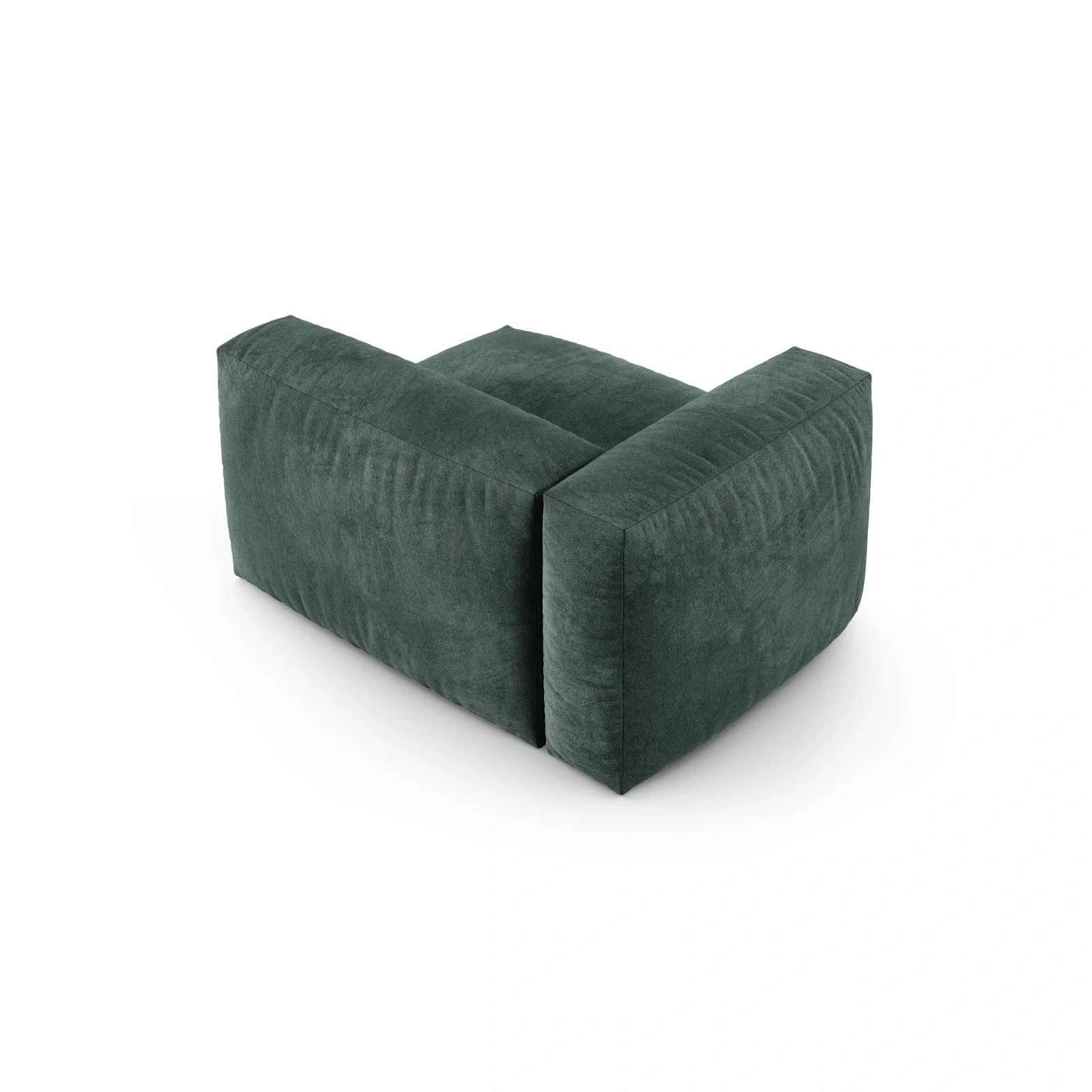 Martina Modulares Sofa Sitzelement, Linke Seite, Sitztiefe 90 cm, aus Samt, Cord, Boucle oder Sturkturstoff, 120x120 cm - Image 22