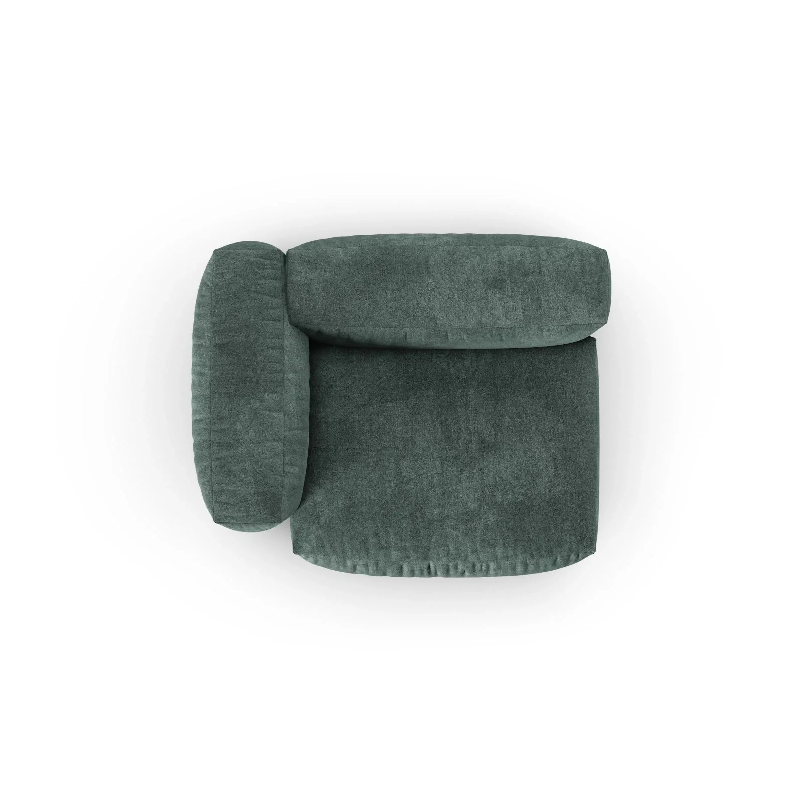 Martina Modulares Sofa Sitzelement, Linke Seite, Sitztiefe 90 cm, aus Samt, Cord, Boucle oder Sturkturstoff, 120x120 cm - Image 23