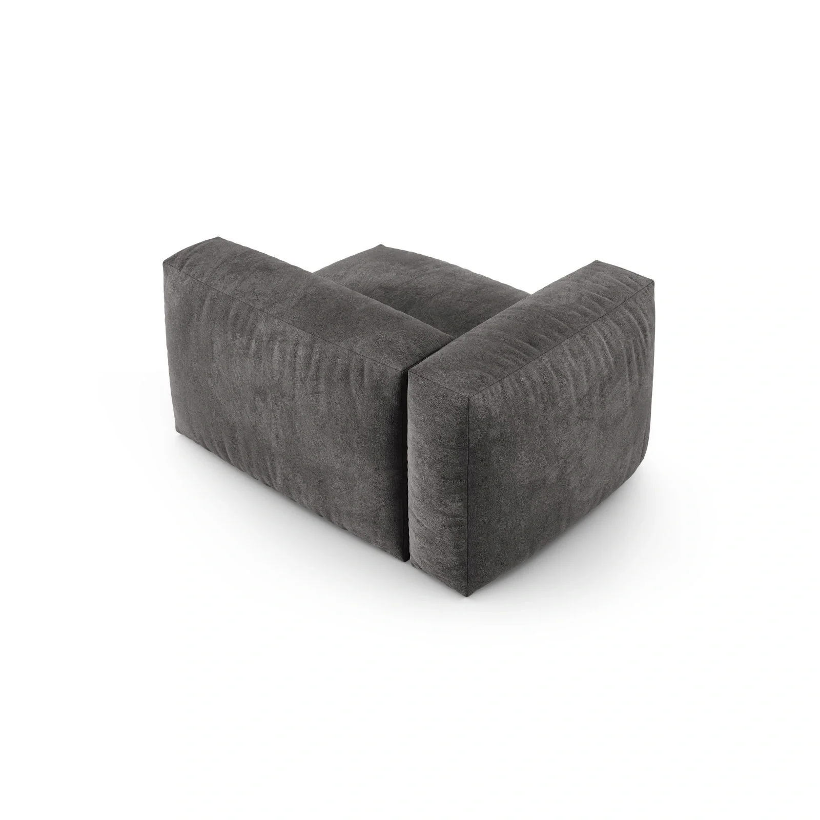 Martina Modulares Sofa Sitzelement, Linke Seite, Sitztiefe 90 cm, aus Samt, Cord, Boucle oder Sturkturstoff, 120x120 cm - Image 34