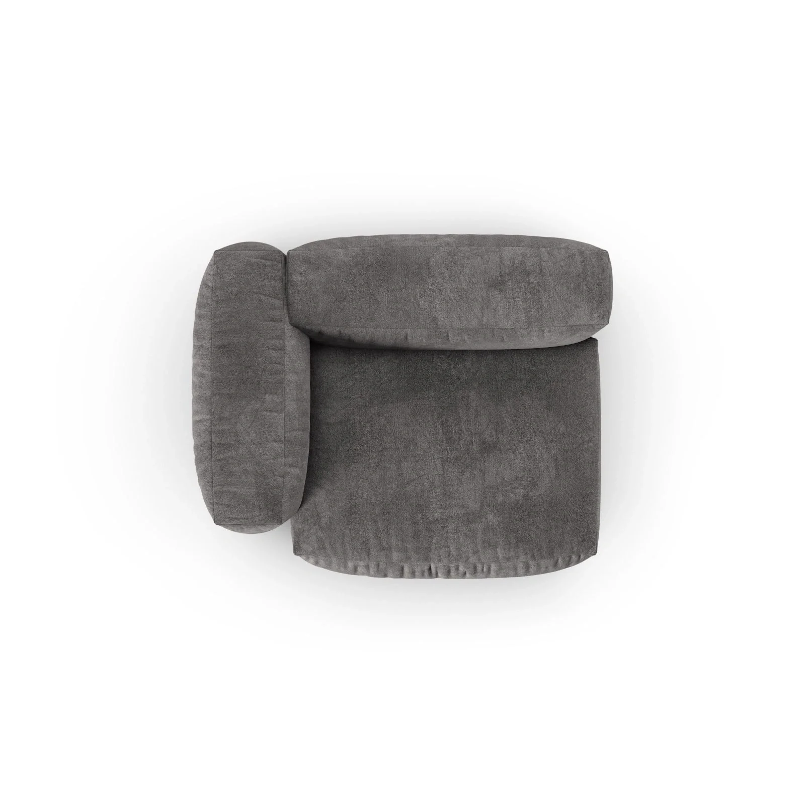 Martina Modulares Sofa Sitzelement, Linke Seite, Sitztiefe 90 cm, aus Samt, Cord, Boucle oder Sturkturstoff, 120x120 cm - Image 35