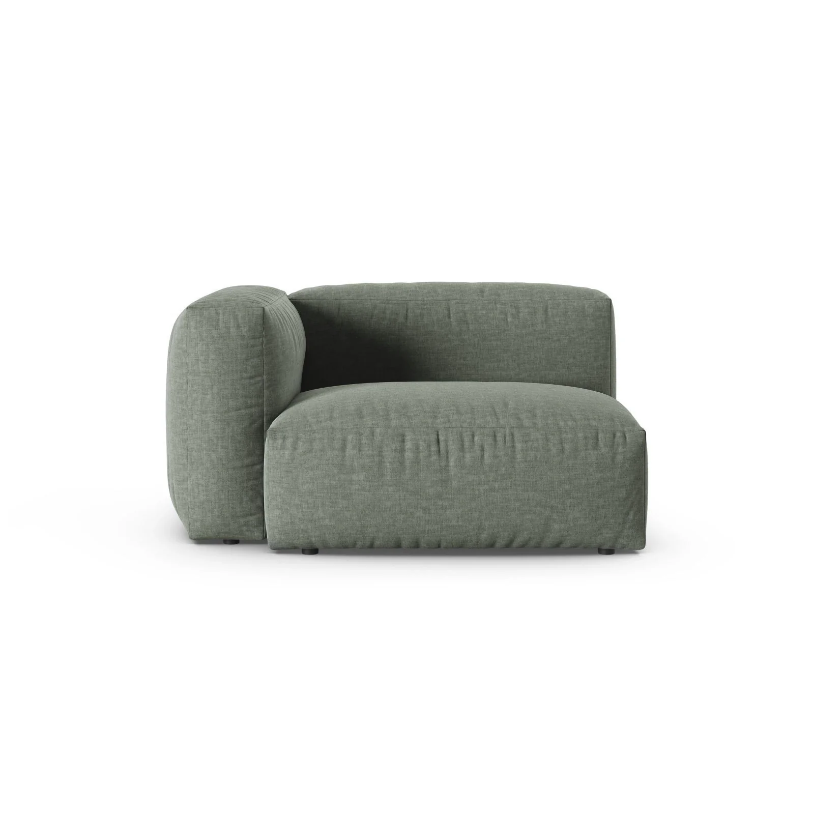 Martina Modulares Sofa Sitzelement, Linke Seite, Sitztiefe 90 cm, aus Samt, Cord, Boucle oder Sturkturstoff, 120x120 cm - Image 43