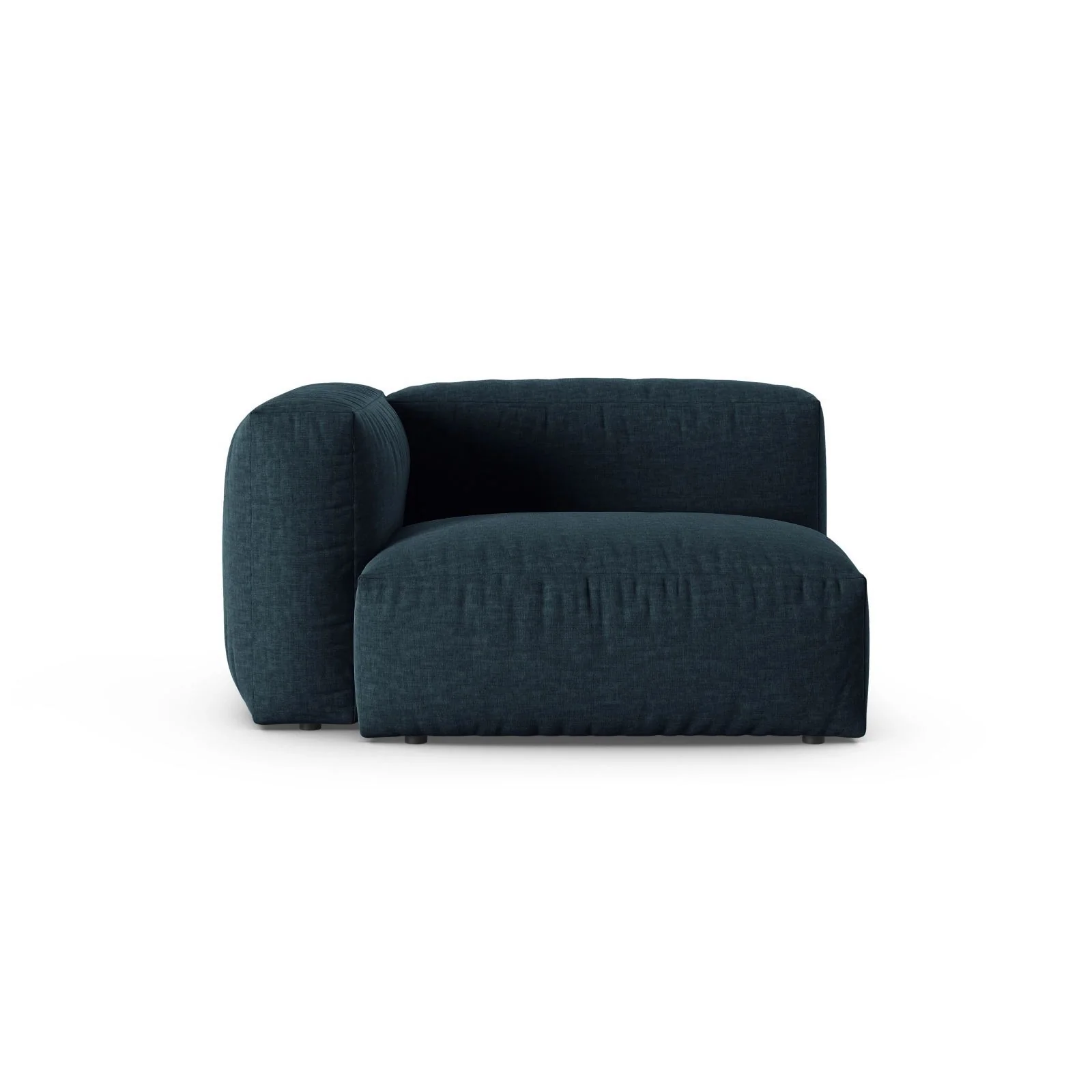 Martina Modulares Sofa Sitzelement, Linke Seite, Sitztiefe 90 cm, aus Samt, Cord, Boucle oder Sturkturstoff, 120x120 cm - Image 49