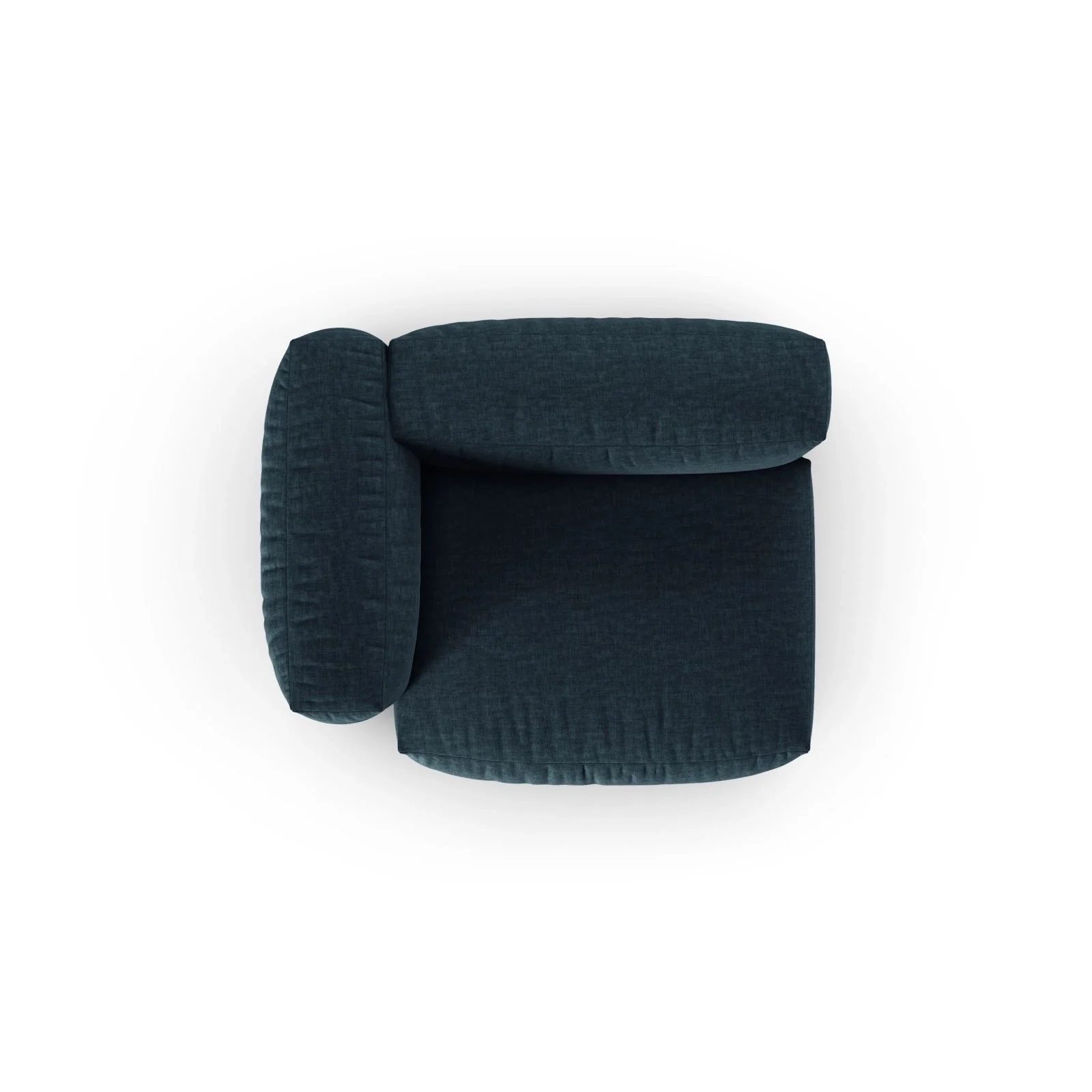 Martina Modulares Sofa Sitzelement, Linke Seite, Sitztiefe 90 cm, aus Samt, Cord, Boucle oder Sturkturstoff, 120x120 cm - Image 53