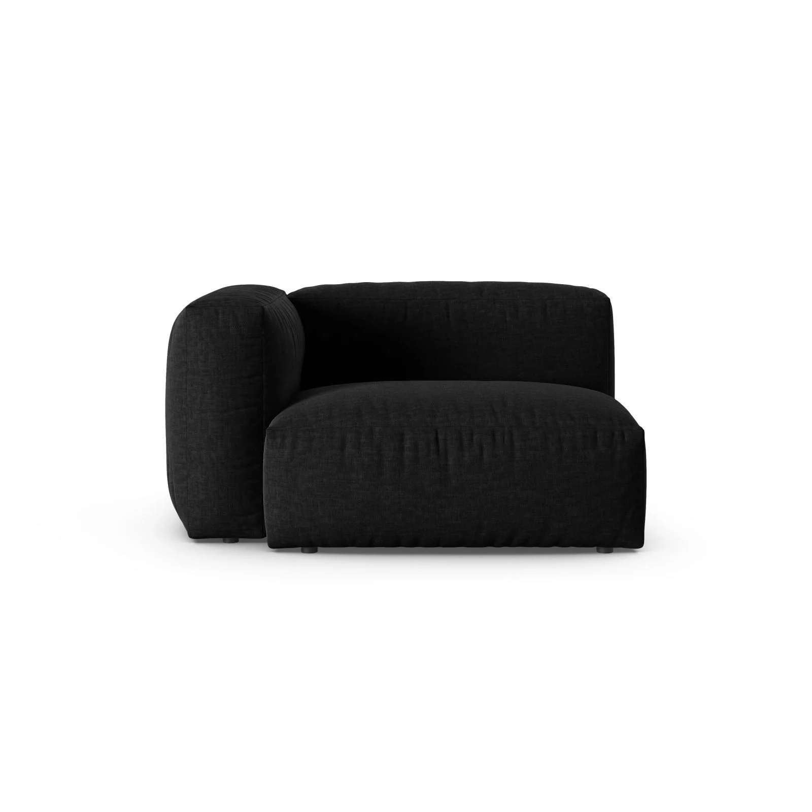 Martina Modulares Sofa Sitzelement, Linke Seite, Sitztiefe 90 cm, aus Samt, Cord, Boucle oder Sturkturstoff, 120x120 cm - Image 55
