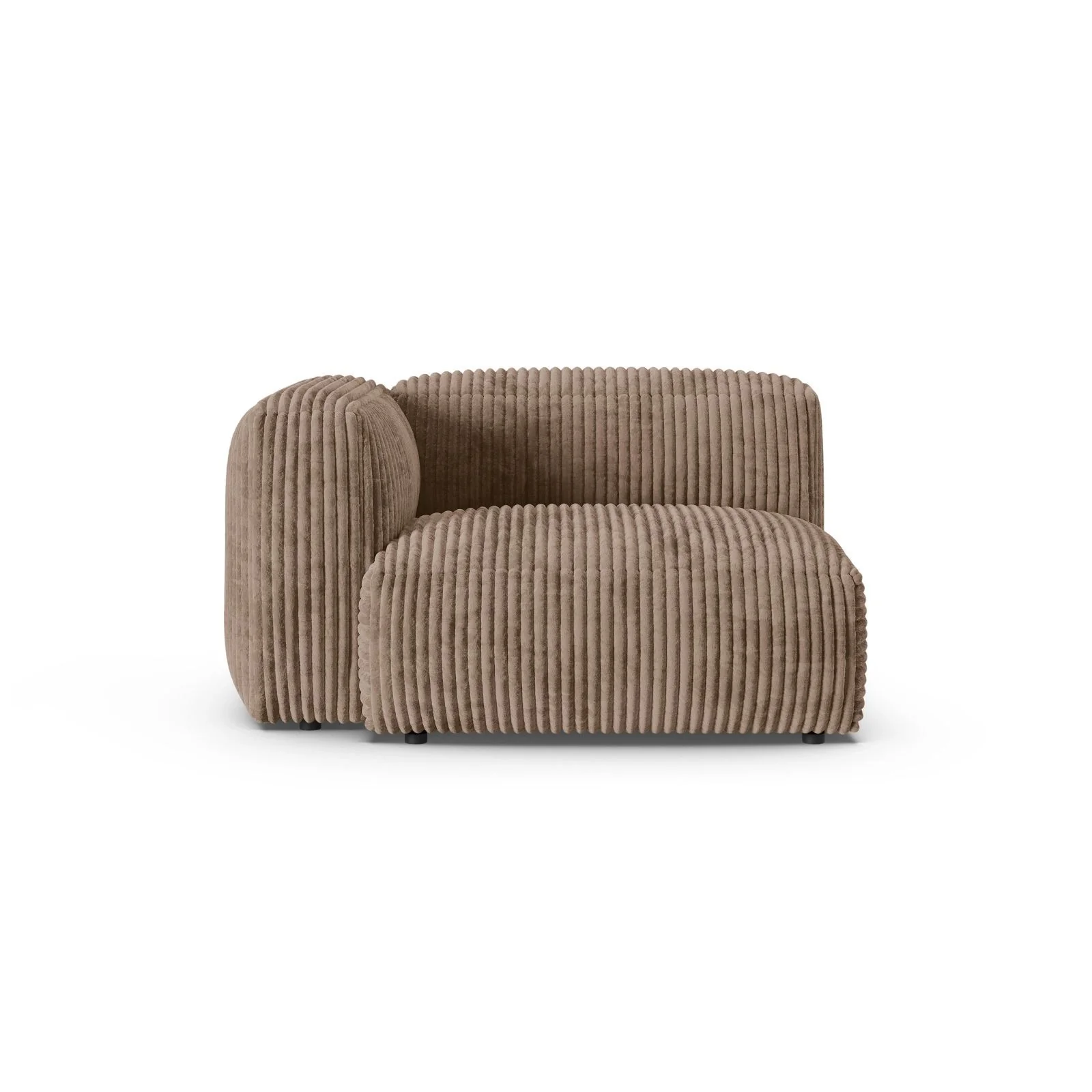 Martina Modulares Sofa Sitzelement, Linke Seite, Sitztiefe 90 cm, aus Samt, Cord, Boucle oder Sturkturstoff, 120x120 cm - Image 85