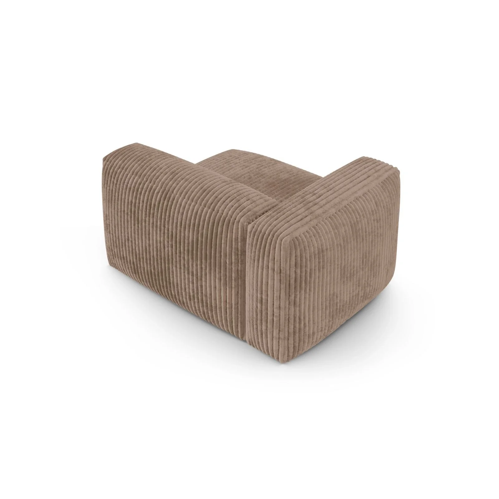 Martina Modulares Sofa Sitzelement, Linke Seite, Sitztiefe 90 cm, aus Samt, Cord, Boucle oder Sturkturstoff, 120x120 cm - Image 88