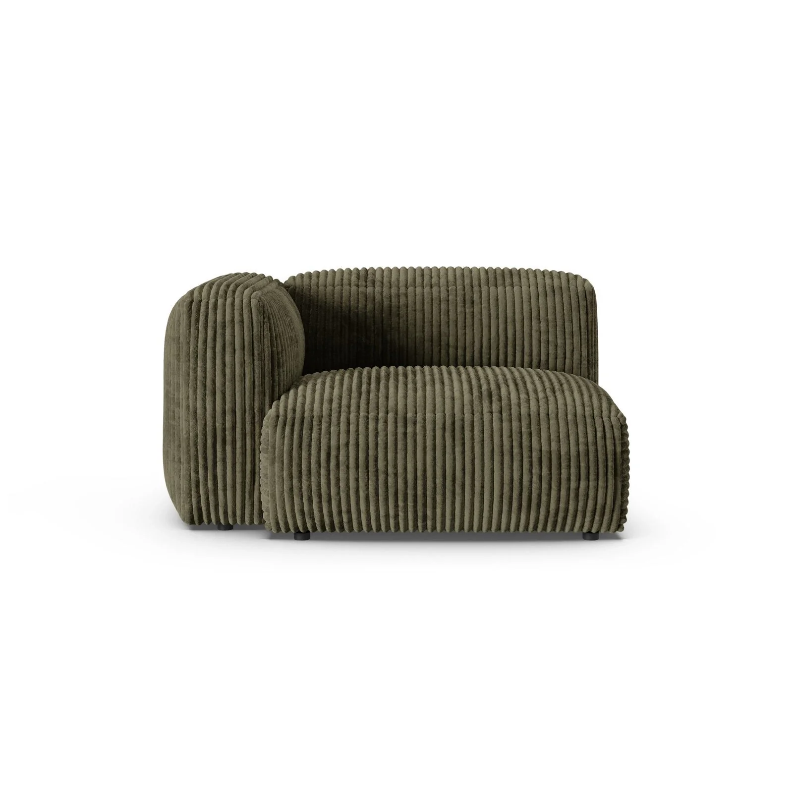 Martina Modulares Sofa Sitzelement, Linke Seite, Sitztiefe 90 cm, aus Samt, Cord, Boucle oder Sturkturstoff, 120x120 cm - Image 91