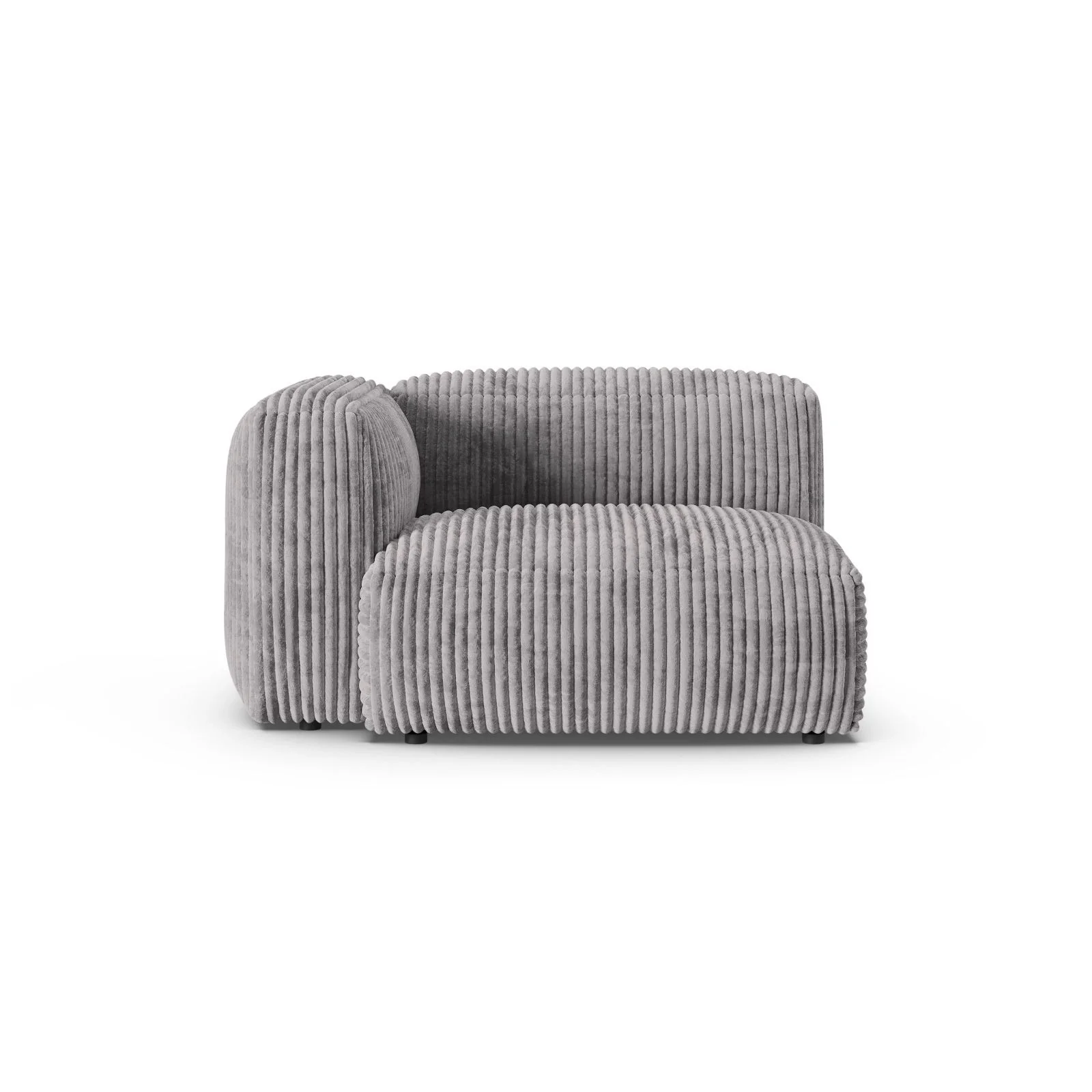 Martina Modulares Sofa Sitzelement, Linke Seite, Sitztiefe 90 cm, aus Samt, Cord, Boucle oder Sturkturstoff, 120x120 cm - Image 97