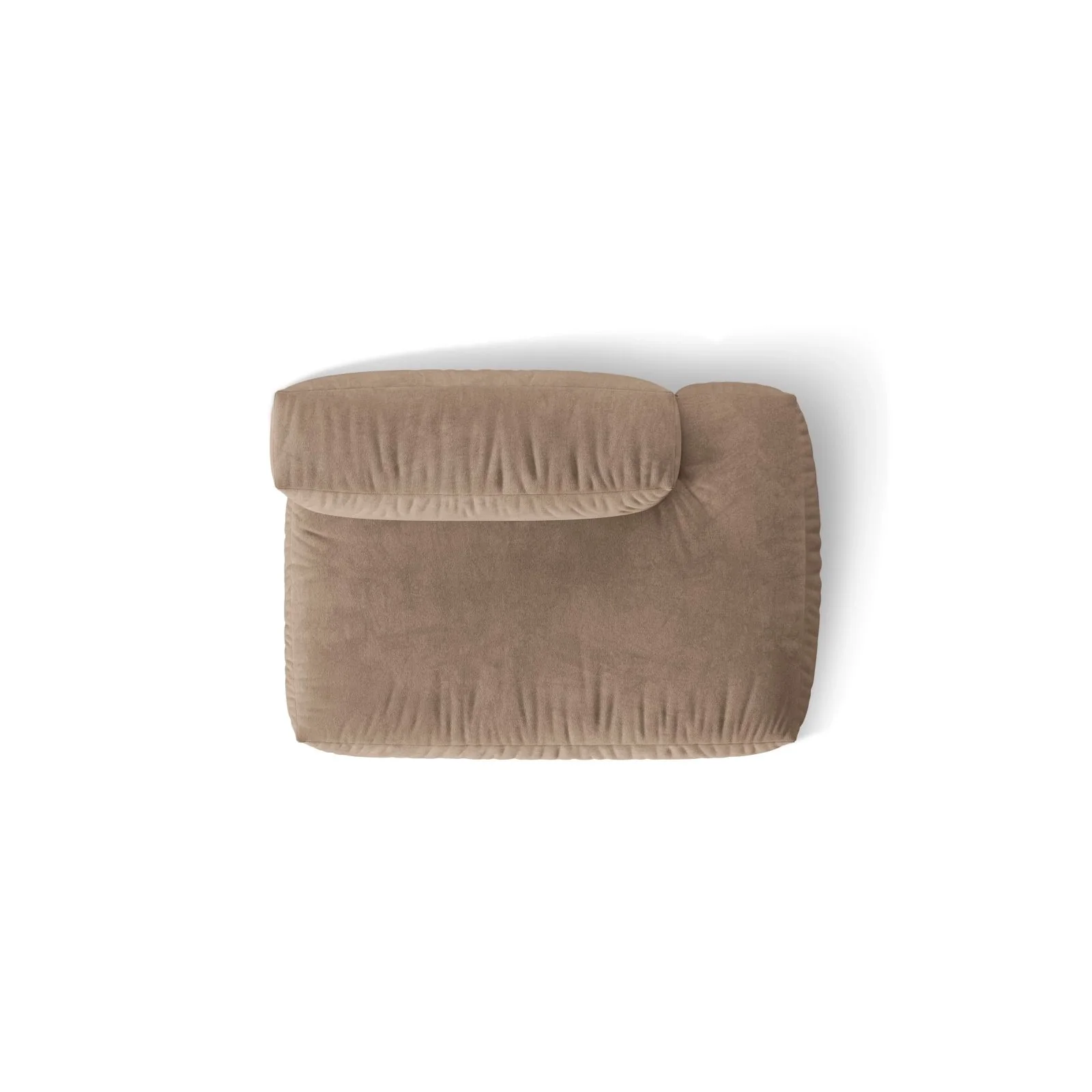 Martina Modulares Sofa Sitzelement, Rechte Seite, Sitztiefe 76 cm, aus Samt, Cord, Boucle oder Strukturstoff, 133x106 cm - Image 11