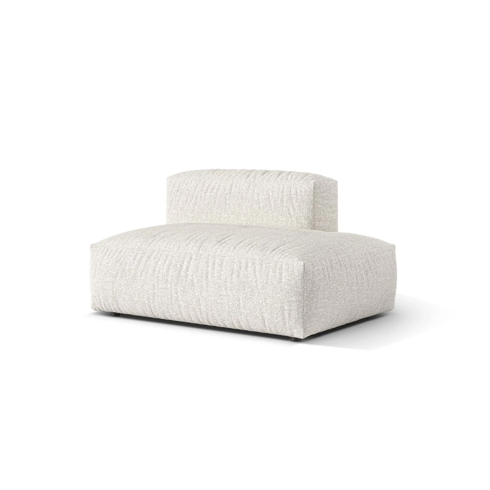 Martina Modulares Sofa Sitzelement, Rechte Seite, Sitztiefe 76 cm, aus Samt, Cord, Boucle oder Strukturstoff, 133x106 cm - Image 111