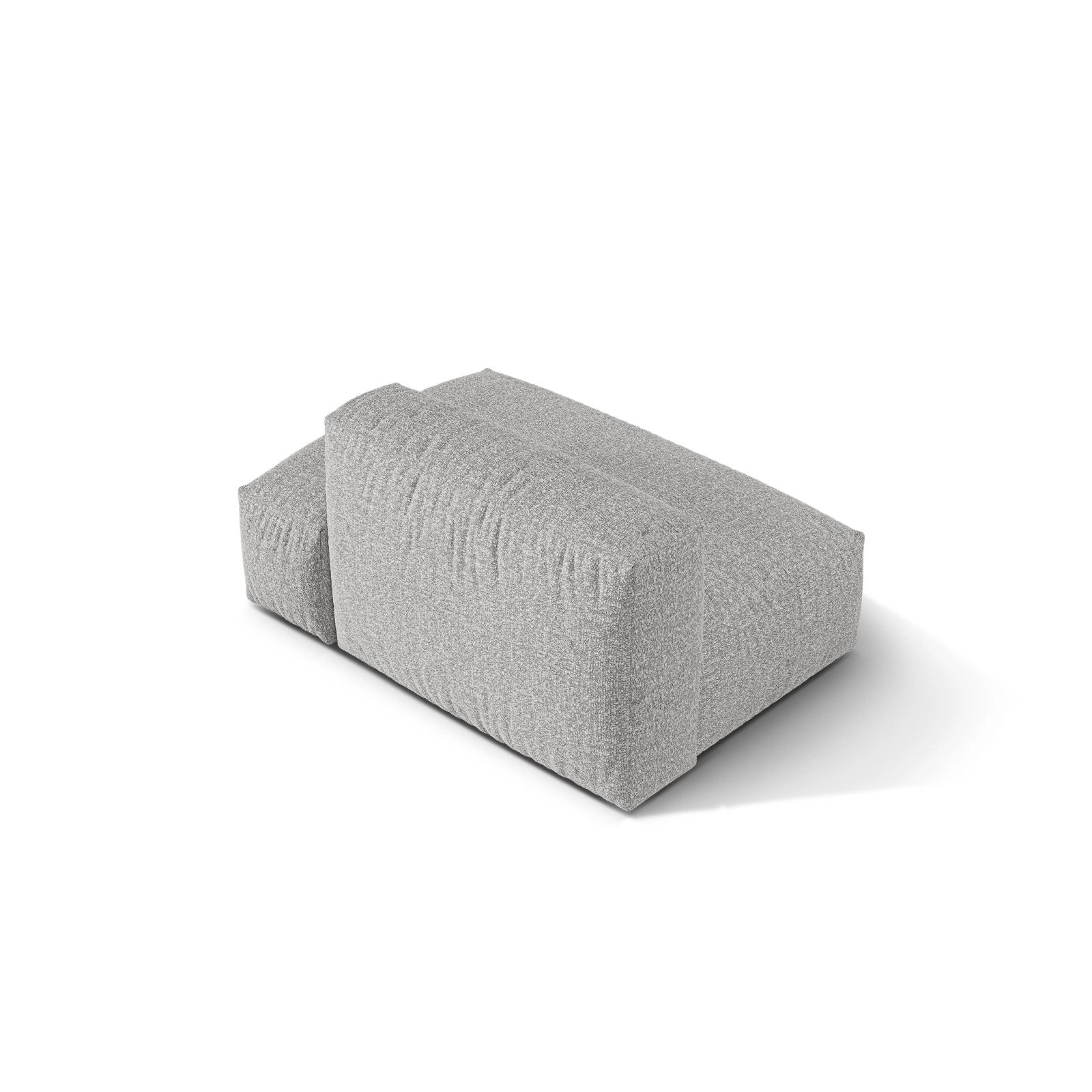 Martina Modulares Sofa Sitzelement, Rechte Seite, Sitztiefe 76 cm, aus Samt, Cord, Boucle oder Strukturstoff, 133x106 cm - Image 118