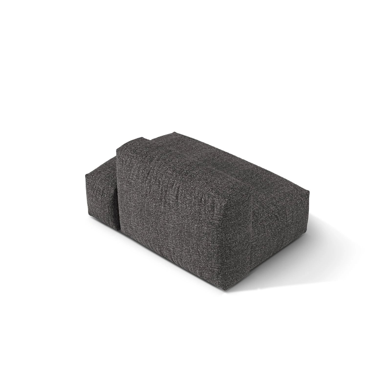 Martina Modulares Sofa Sitzelement, Rechte Seite, Sitztiefe 76 cm, aus Samt, Cord, Boucle oder Strukturstoff, 133x106 cm - Image 124