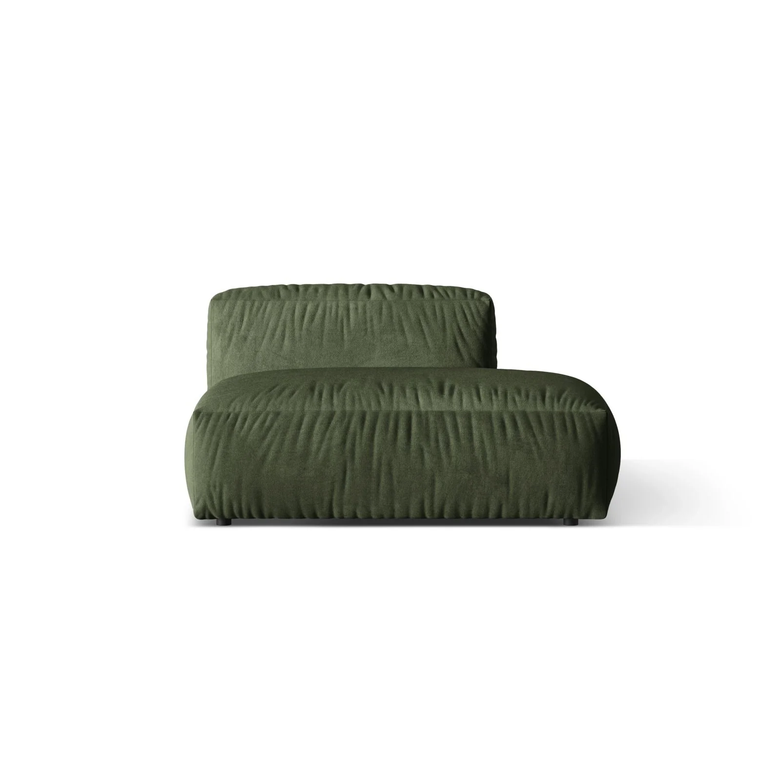 Martina Modulares Sofa Sitzelement, Rechte Seite, Sitztiefe 76 cm, aus Samt, Cord, Boucle oder Strukturstoff, 133x106 cm - Image 13