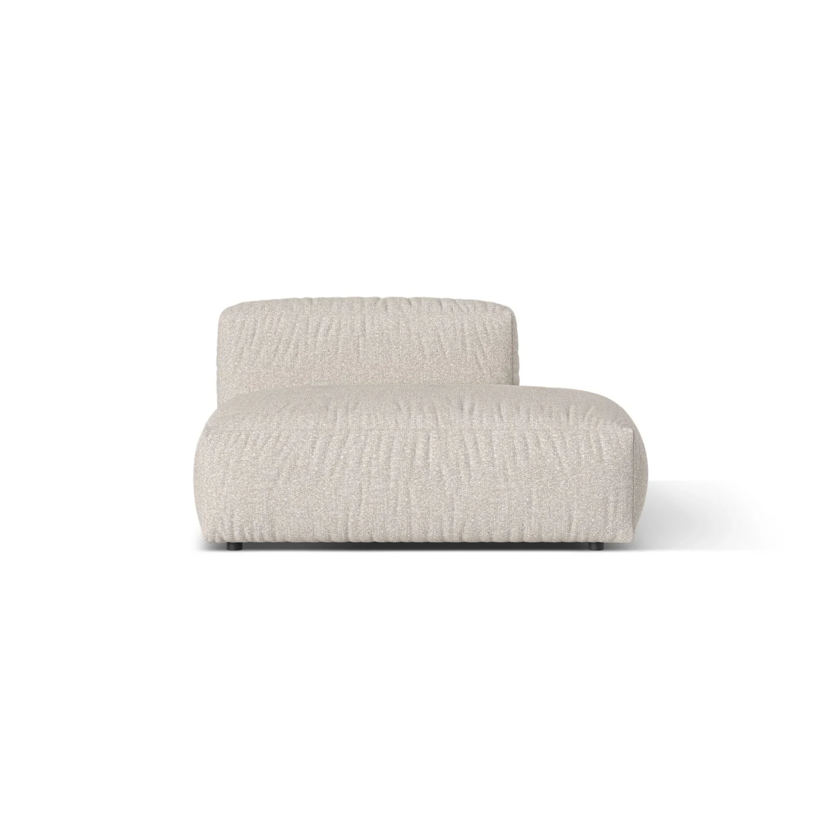 Martina Modulares Sofa Sitzelement, Rechte Seite, Sitztiefe 76 cm, aus Samt, Cord, Boucle oder Strukturstoff, 133x106 cm - Image 133