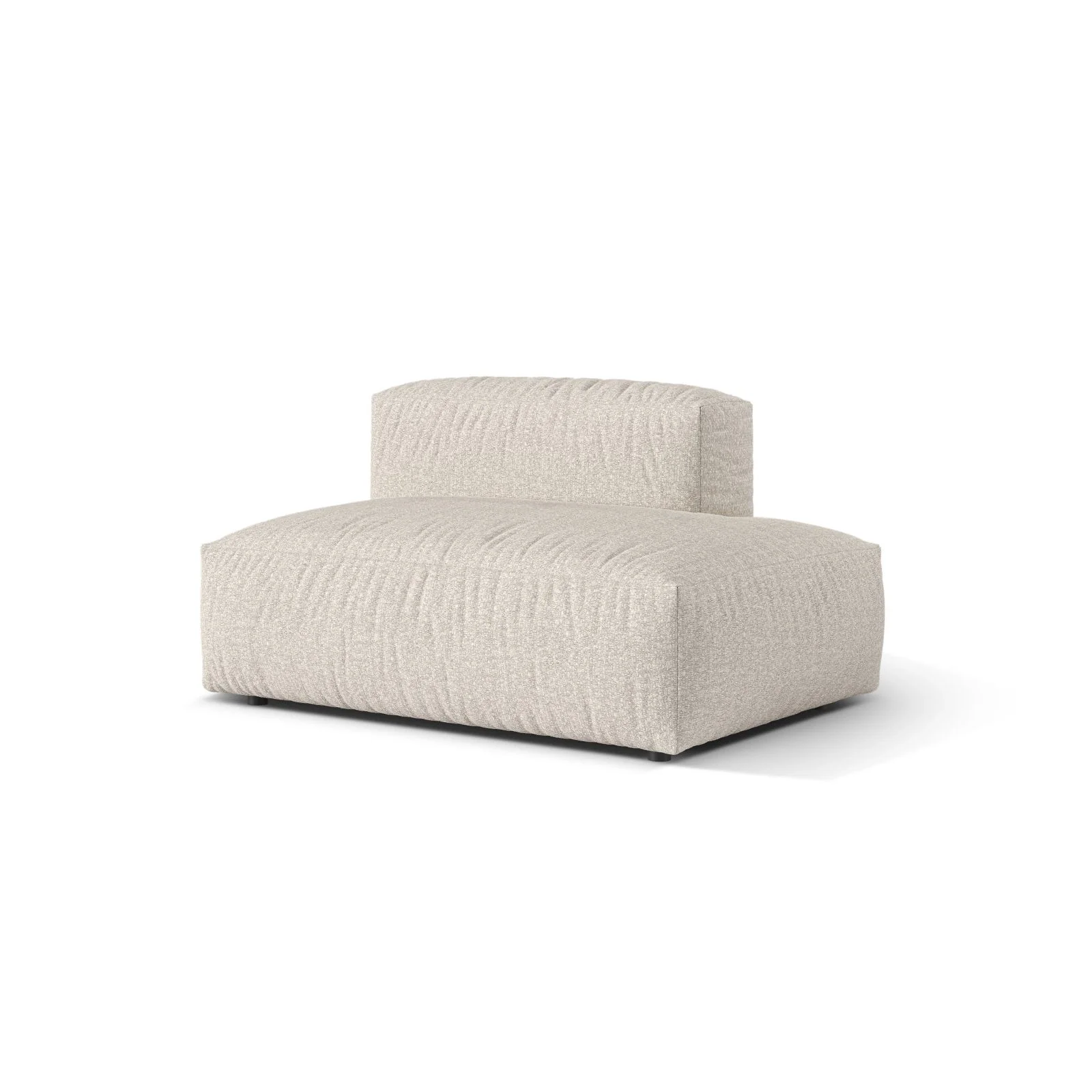 Martina Modulares Sofa Sitzelement, Rechte Seite, Sitztiefe 76 cm, aus Samt, Cord, Boucle oder Strukturstoff, 133x106 cm - Image 135