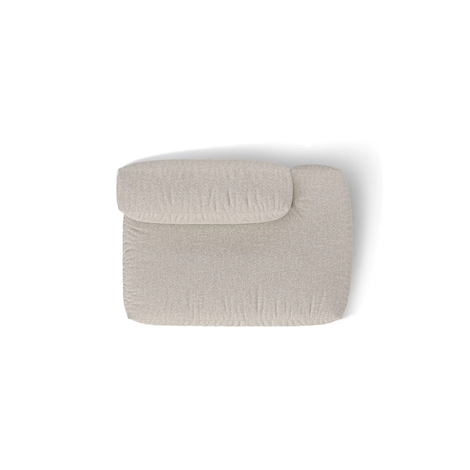 Martina Modulares Sofa Sitzelement, Rechte Seite, Sitztiefe 76 cm, aus Samt, Cord, Boucle oder Strukturstoff, 133x106 cm - Image 137