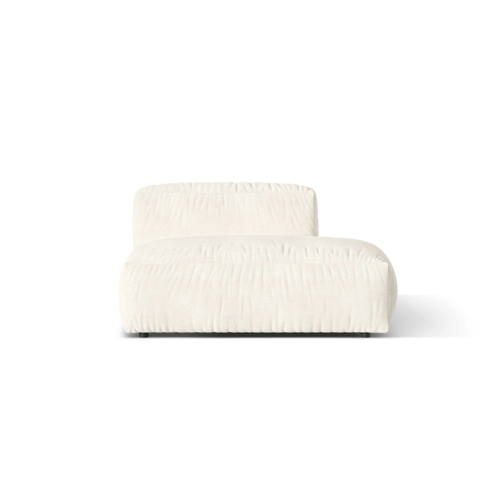 Martina Modulares Sofa Sitzelement, Rechte Seite, Sitztiefe 76 cm, aus Samt, Cord, Boucle oder Strukturstoff, 133x106 cm - Image 139