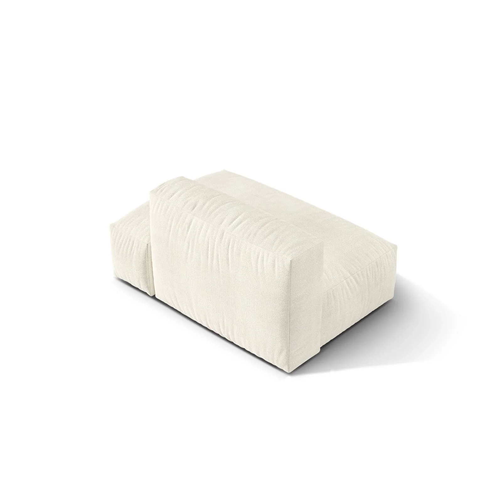 Martina Modulares Sofa Sitzelement, Rechte Seite, Sitztiefe 76 cm, aus Samt, Cord, Boucle oder Strukturstoff, 133x106 cm - Image 142