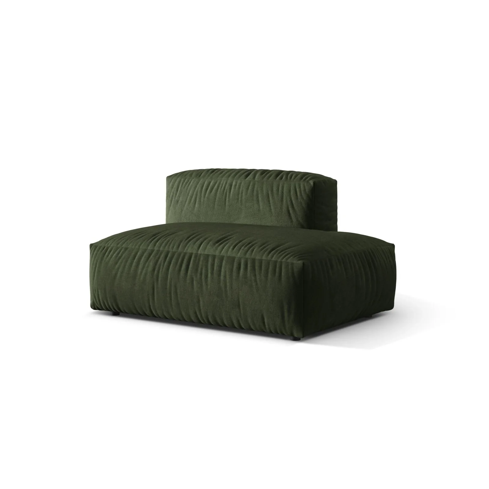 Martina Modulares Sofa Sitzelement, Rechte Seite, Sitztiefe 76 cm, aus Samt, Cord, Boucle oder Strukturstoff, 133x106 cm - Image 15