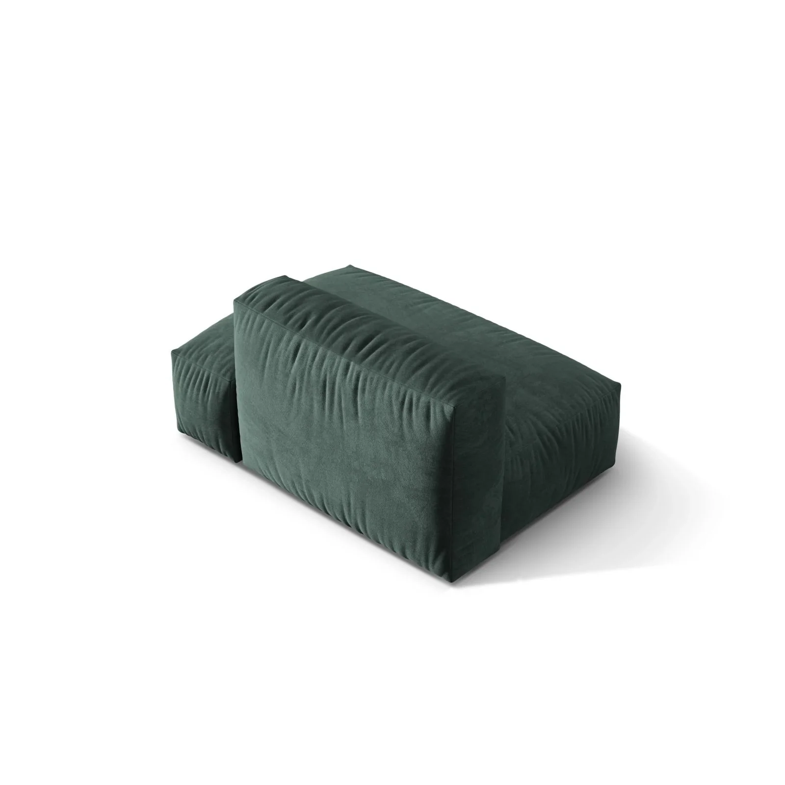 Martina Modulares Sofa Sitzelement, Rechte Seite, Sitztiefe 76 cm, aus Samt, Cord, Boucle oder Strukturstoff, 133x106 cm - Image 22