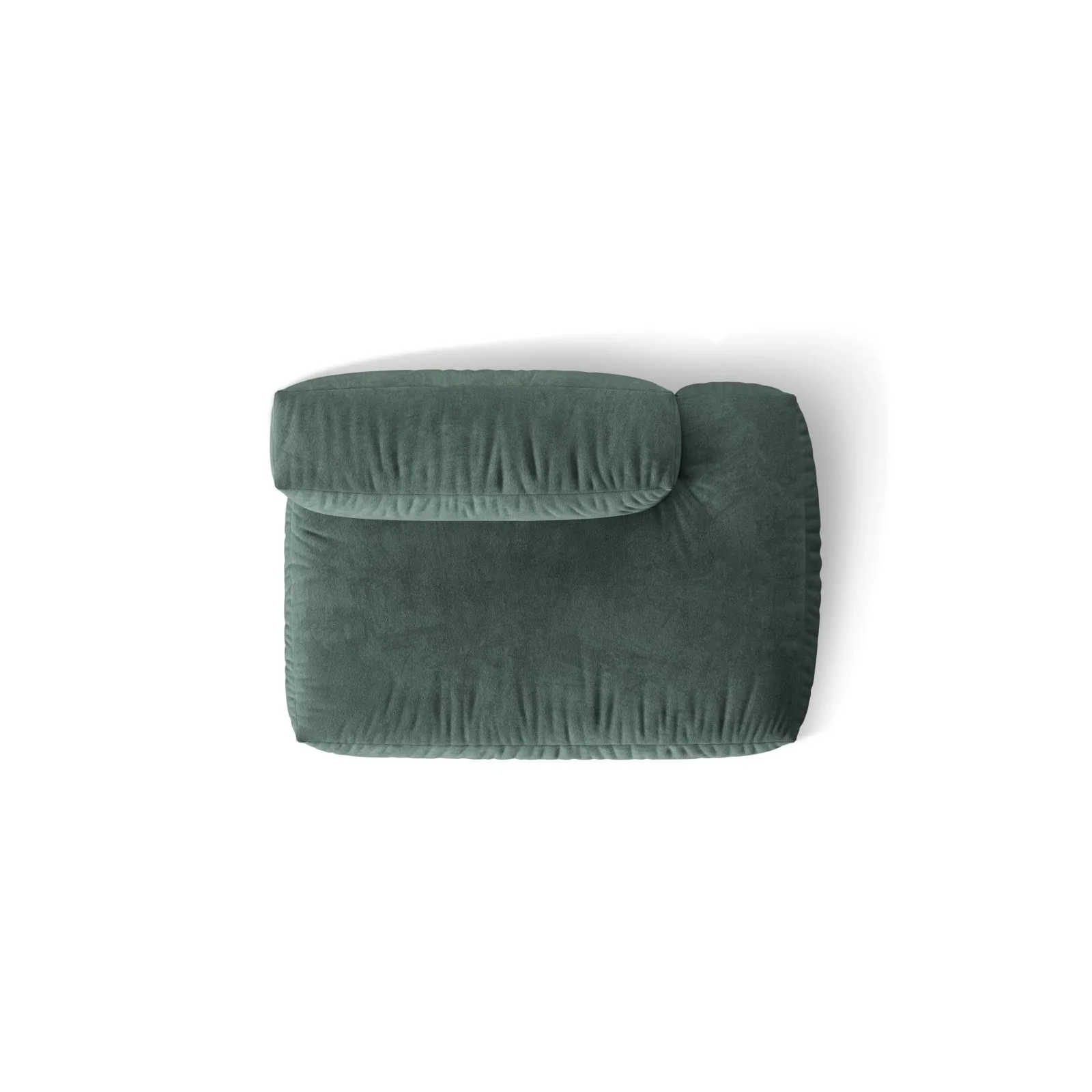 Martina Modulares Sofa Sitzelement, Rechte Seite, Sitztiefe 76 cm, aus Samt, Cord, Boucle oder Strukturstoff, 133x106 cm - Image 23