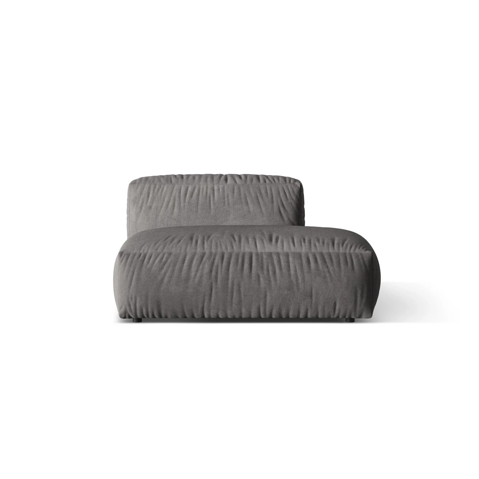 Martina Modulares Sofa Sitzelement, Rechte Seite, Sitztiefe 76 cm, aus Samt, Cord, Boucle oder Strukturstoff, 133x106 cm - Image 31