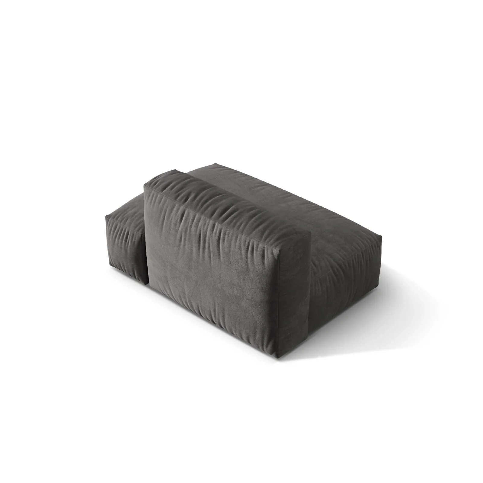 Martina Modulares Sofa Sitzelement, Rechte Seite, Sitztiefe 76 cm, aus Samt, Cord, Boucle oder Strukturstoff, 133x106 cm - Image 34