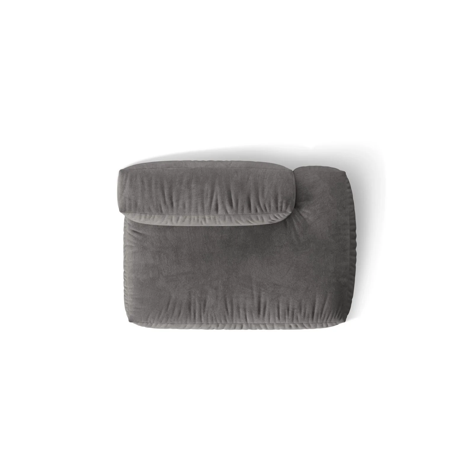 Martina Modulares Sofa Sitzelement, Rechte Seite, Sitztiefe 76 cm, aus Samt, Cord, Boucle oder Strukturstoff, 133x106 cm - Image 35