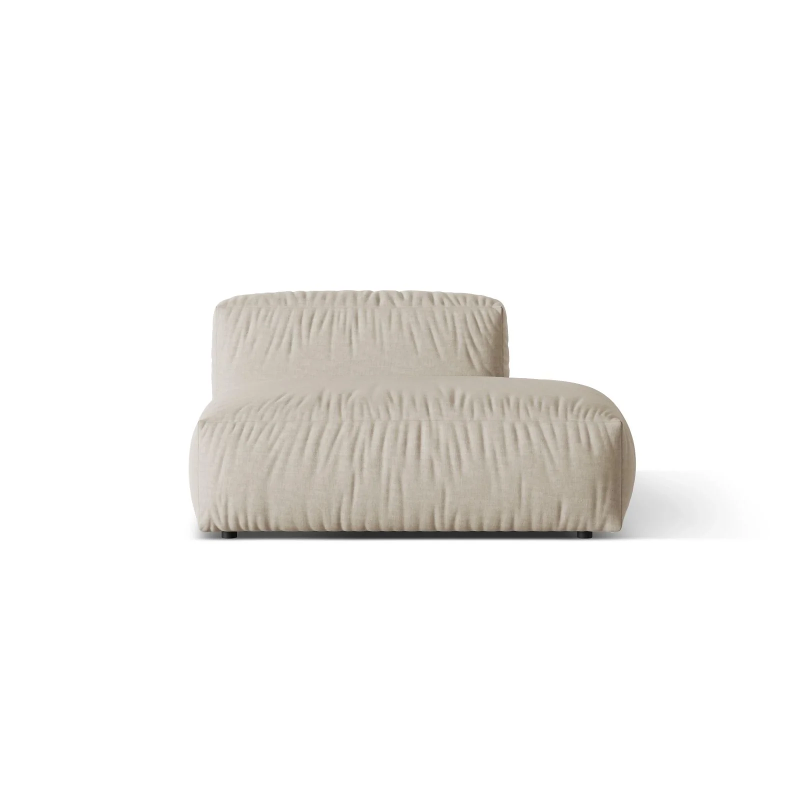 Martina Modulares Sofa Sitzelement, Rechte Seite, Sitztiefe 76 cm, aus Samt, Cord, Boucle oder Strukturstoff, 133x106 cm - Image 37