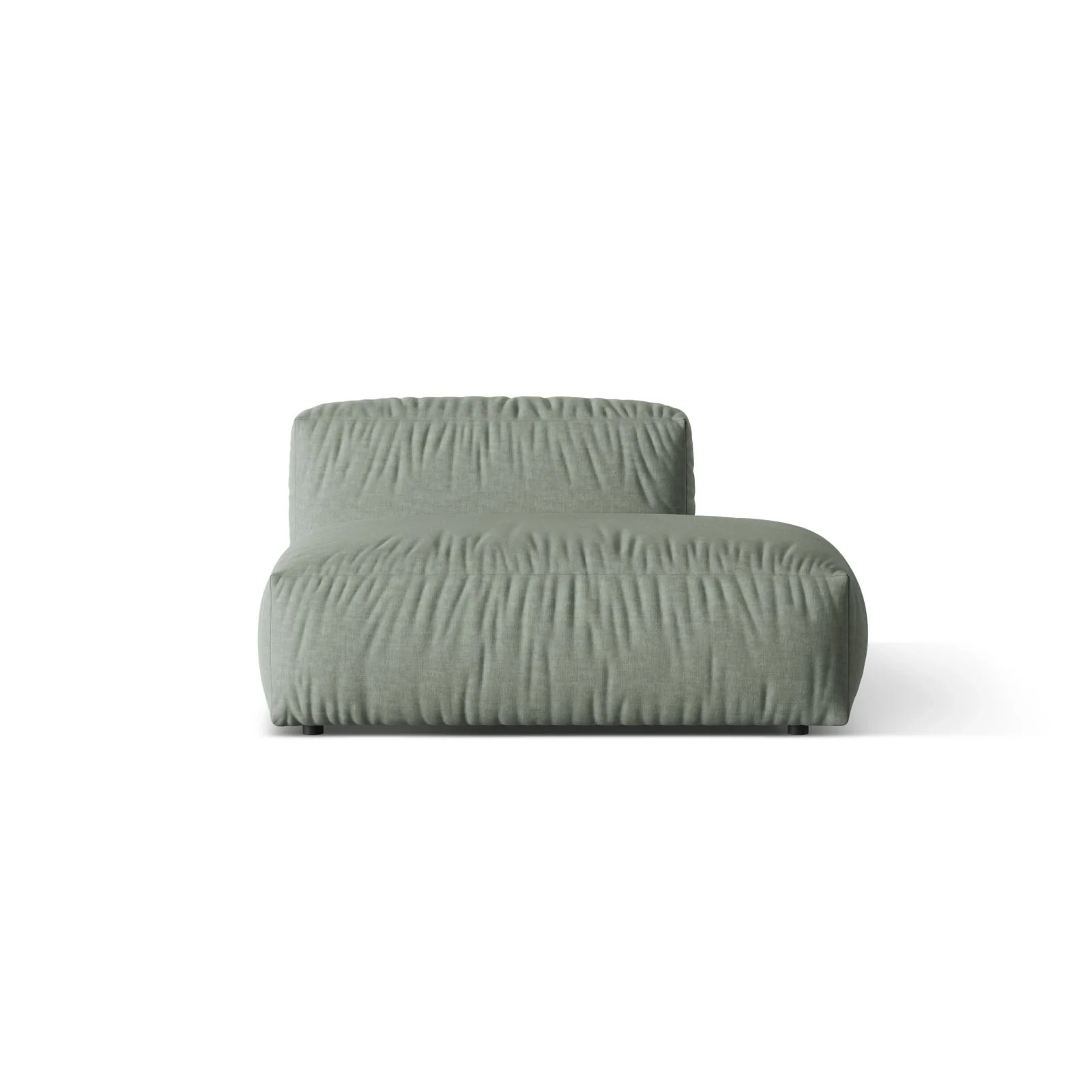 Martina Modulares Sofa Sitzelement, Rechte Seite, Sitztiefe 76 cm, aus Samt, Cord, Boucle oder Strukturstoff, 133x106 cm - Image 43