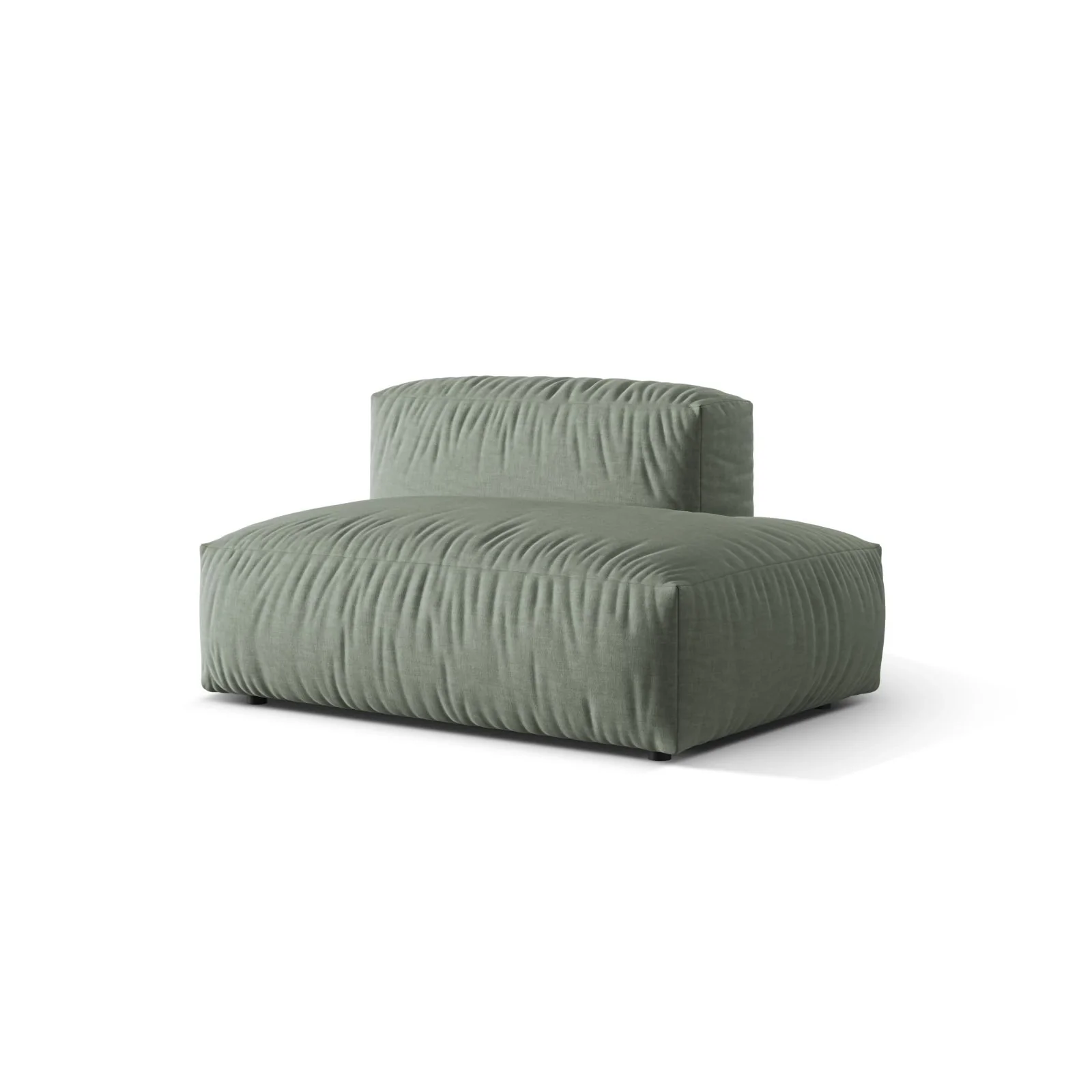 Martina Modulares Sofa Sitzelement, Rechte Seite, Sitztiefe 76 cm, aus Samt, Cord, Boucle oder Strukturstoff, 133x106 cm - Image 45