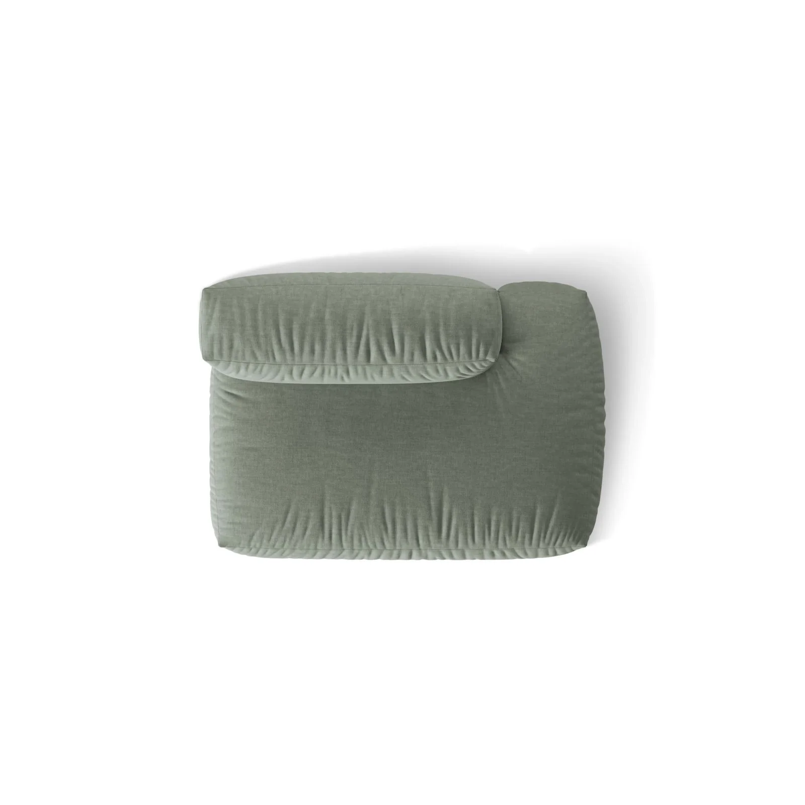 Martina Modulares Sofa Sitzelement, Rechte Seite, Sitztiefe 76 cm, aus Samt, Cord, Boucle oder Strukturstoff, 133x106 cm - Image 47