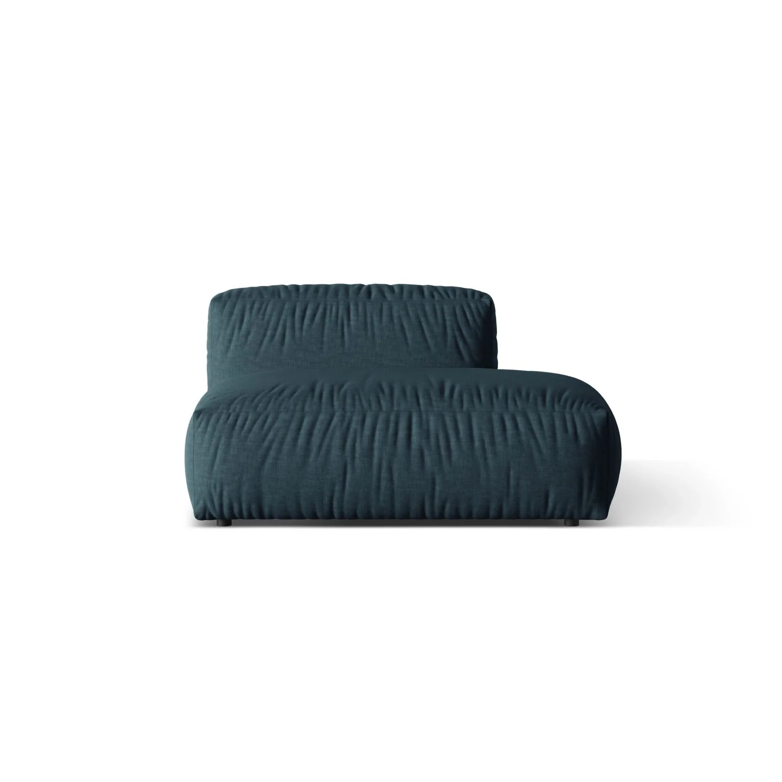 Martina Modulares Sofa Sitzelement, Rechte Seite, Sitztiefe 76 cm, aus Samt, Cord, Boucle oder Strukturstoff, 133x106 cm - Image 49
