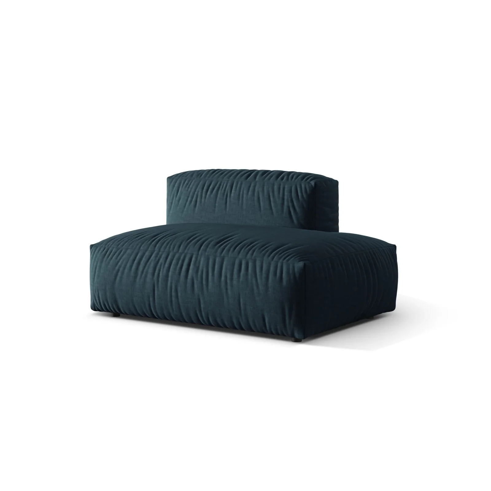 Martina Modulares Sofa Sitzelement, Rechte Seite, Sitztiefe 76 cm, aus Samt, Cord, Boucle oder Strukturstoff, 133x106 cm - Image 51