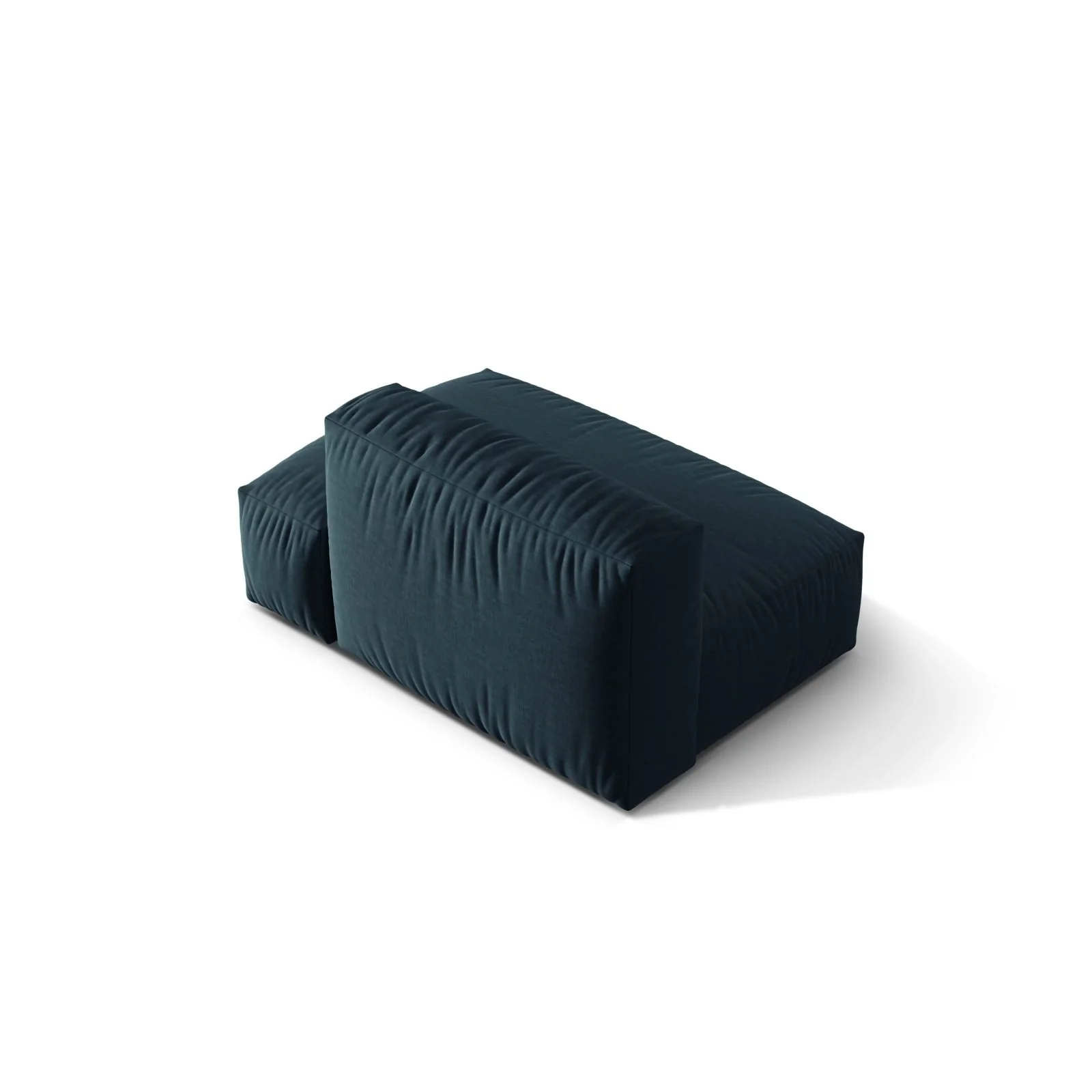 Martina Modulares Sofa Sitzelement, Rechte Seite, Sitztiefe 76 cm, aus Samt, Cord, Boucle oder Strukturstoff, 133x106 cm - Image 52