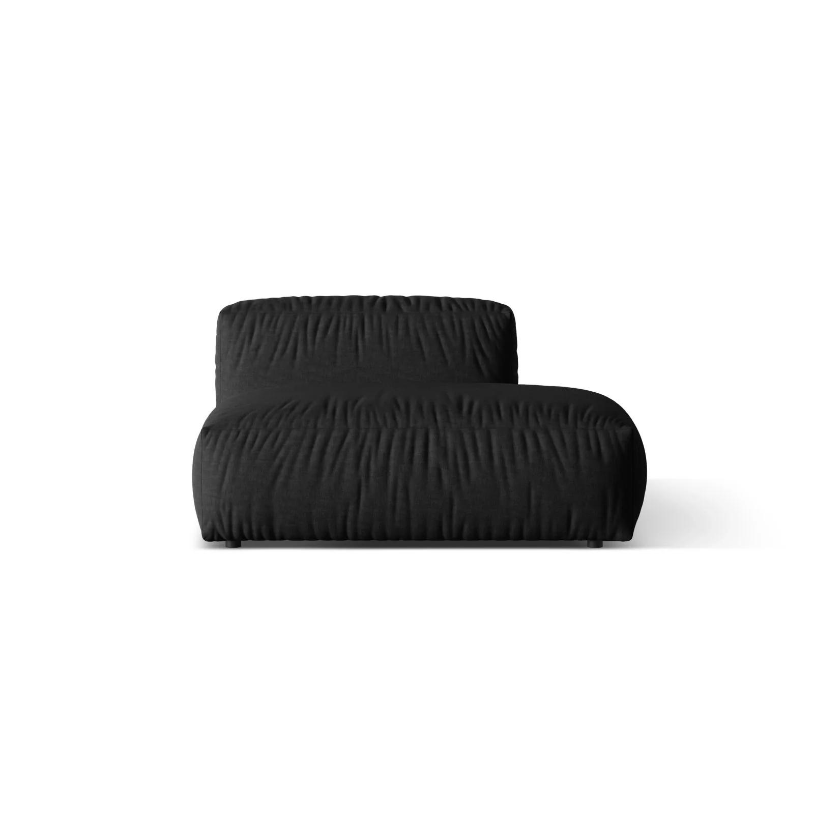 Martina Modulares Sofa Sitzelement, Rechte Seite, Sitztiefe 76 cm, aus Samt, Cord, Boucle oder Strukturstoff, 133x106 cm - Image 55