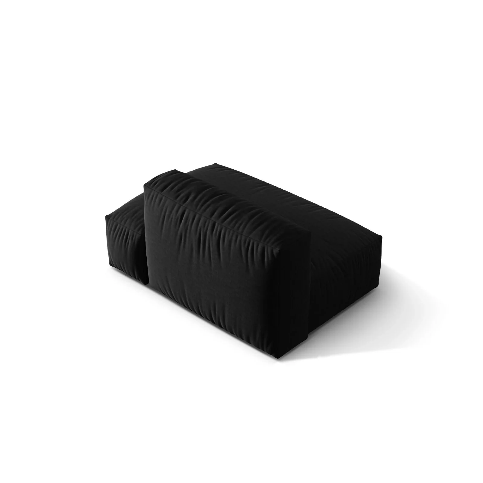Martina Modulares Sofa Sitzelement, Rechte Seite, Sitztiefe 76 cm, aus Samt, Cord, Boucle oder Strukturstoff, 133x106 cm - Image 58