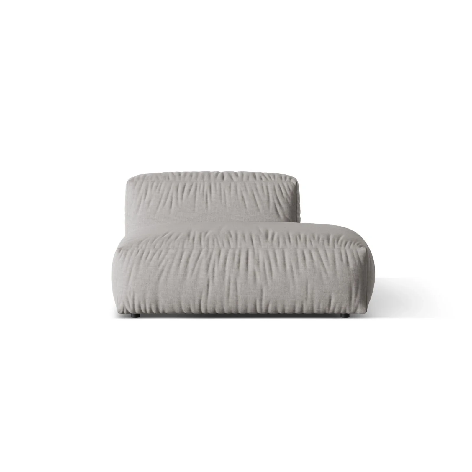Martina Modulares Sofa Sitzelement, Rechte Seite, Sitztiefe 76 cm, aus Samt, Cord, Boucle oder Strukturstoff, 133x106 cm - Image 61