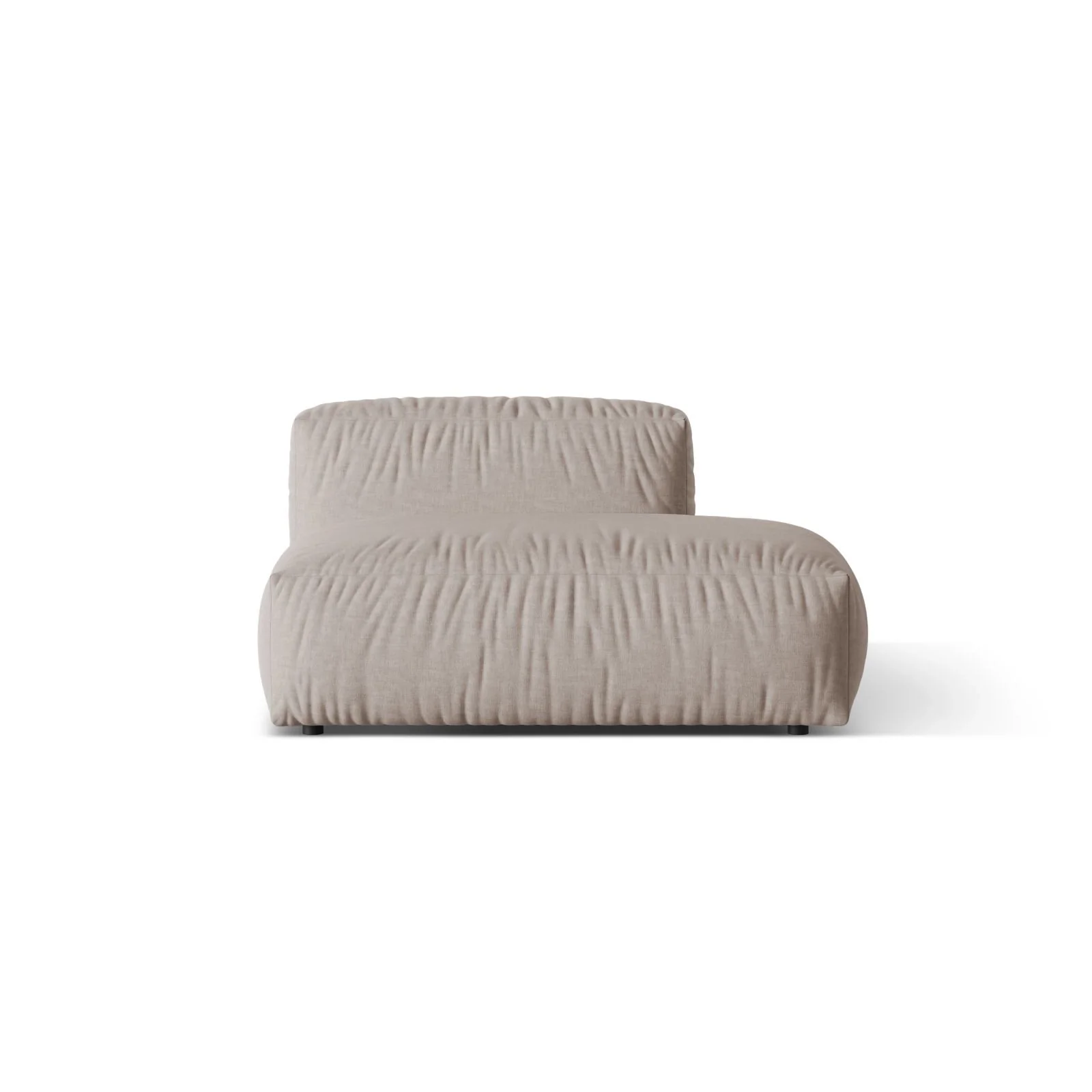 Martina Modulares Sofa Sitzelement, Rechte Seite, Sitztiefe 76 cm, aus Samt, Cord, Boucle oder Strukturstoff, 133x106 cm - Image 73