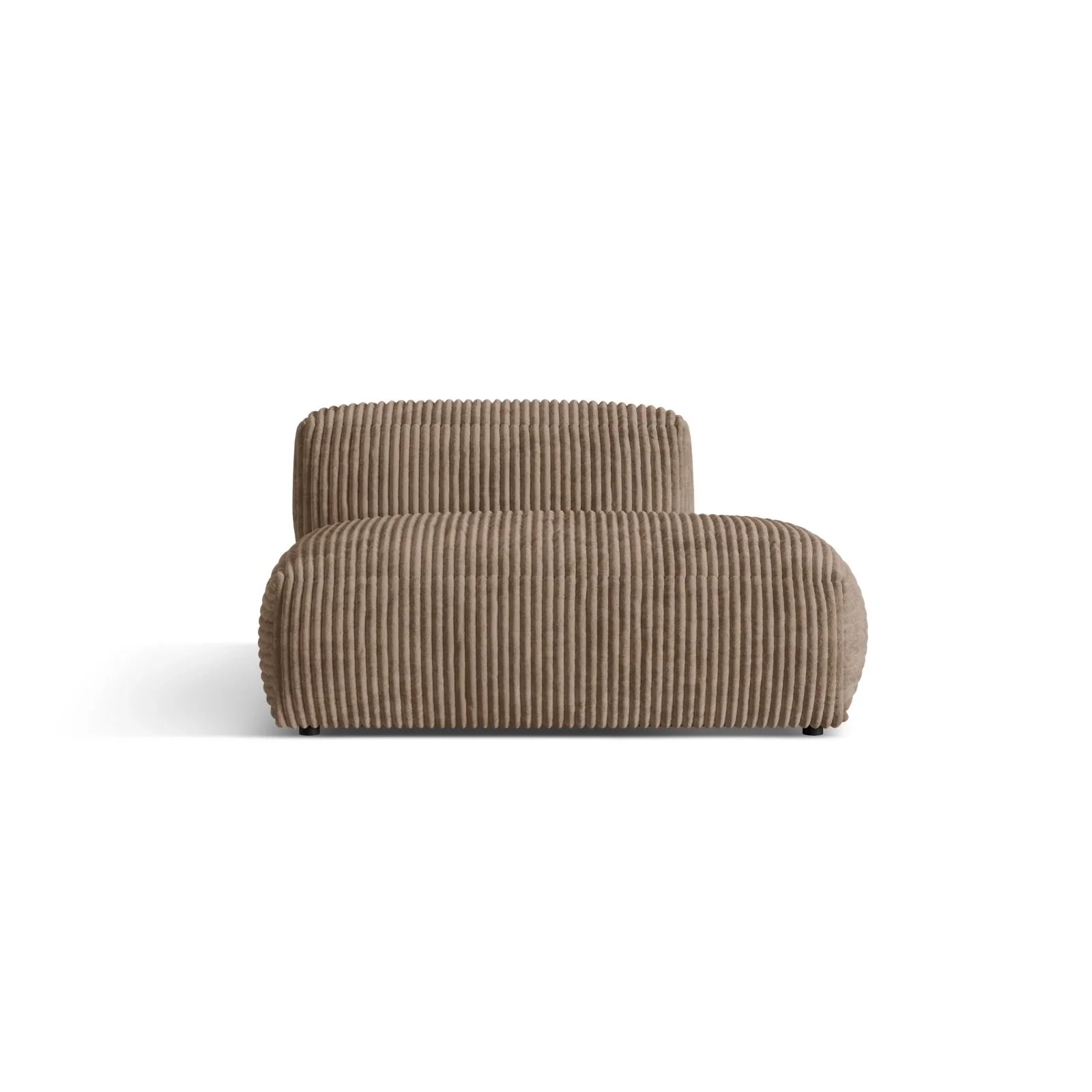 Martina Modulares Sofa Sitzelement, Rechte Seite, Sitztiefe 76 cm, aus Samt, Cord, Boucle oder Strukturstoff, 133x106 cm - Image 85