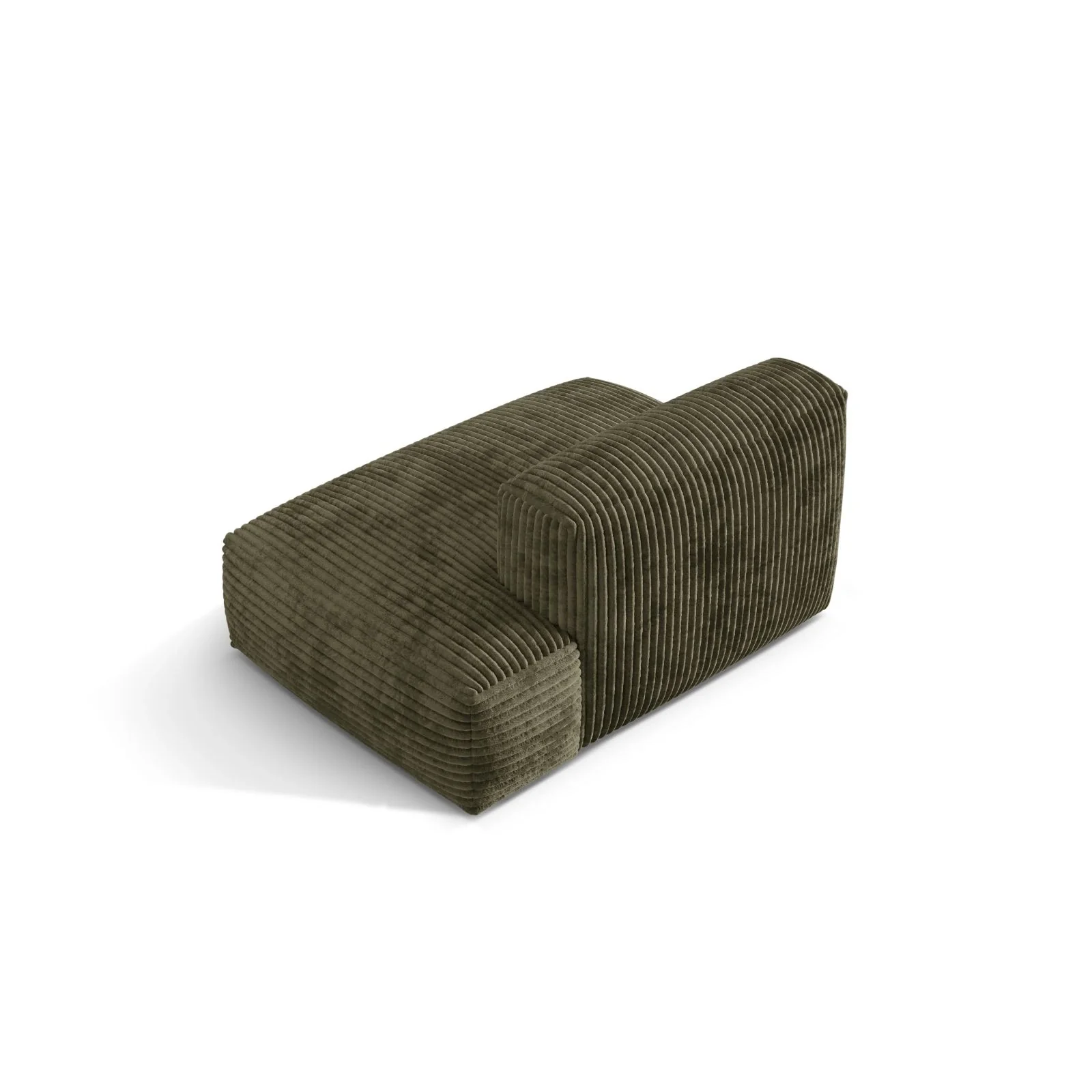 Martina Modulares Sofa Sitzelement, Rechte Seite, Sitztiefe 76 cm, aus Samt, Cord, Boucle oder Strukturstoff, 133x106 cm - Image 94