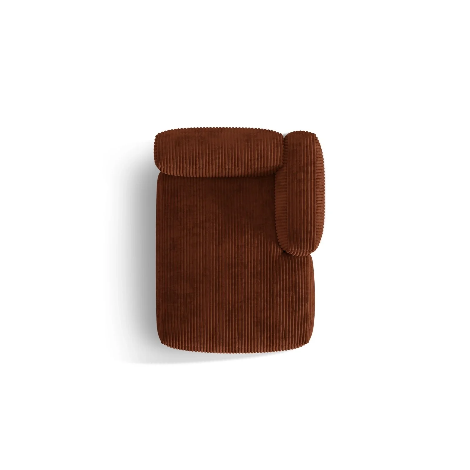 Martina Modulares Sofa Sitzelement, Rechte Seite, aus Samt, Cord, Boucle oder Strukturstoff, 176x120 cm - Image 107