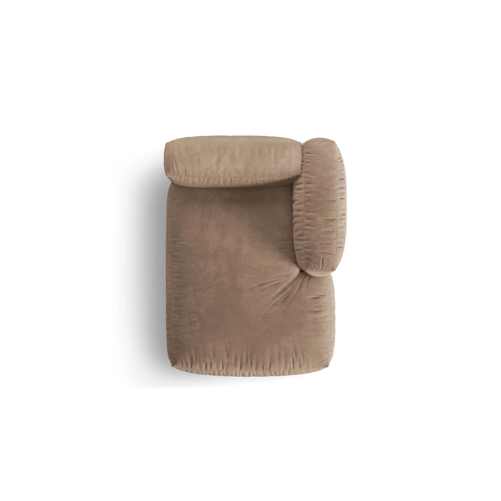 Martina Modulares Sofa Sitzelement, Rechte Seite, aus Samt, Cord, Boucle oder Strukturstoff, 176x120 cm - Image 11