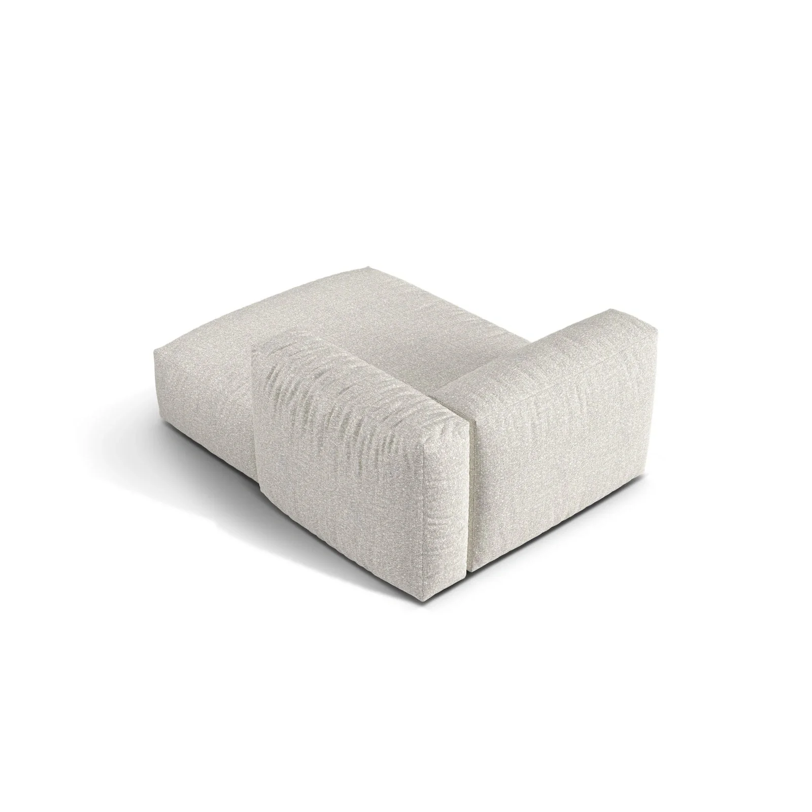 Martina Modulares Sofa Sitzelement, Rechte Seite, aus Samt, Cord, Boucle oder Strukturstoff, 176x120 cm - Image 112