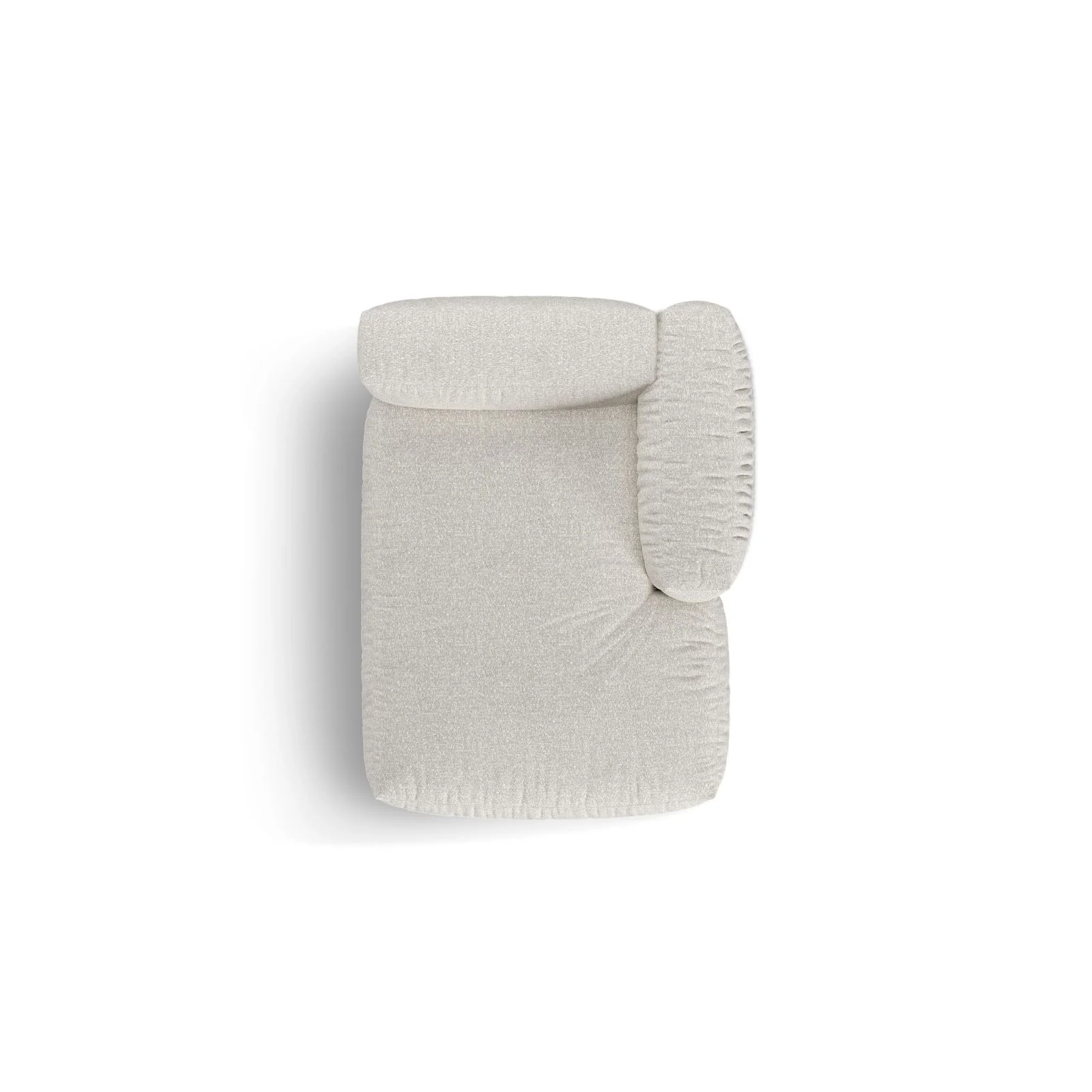 Martina Modulares Sofa Sitzelement, Rechte Seite, aus Samt, Cord, Boucle oder Strukturstoff, 176x120 cm - Image 113