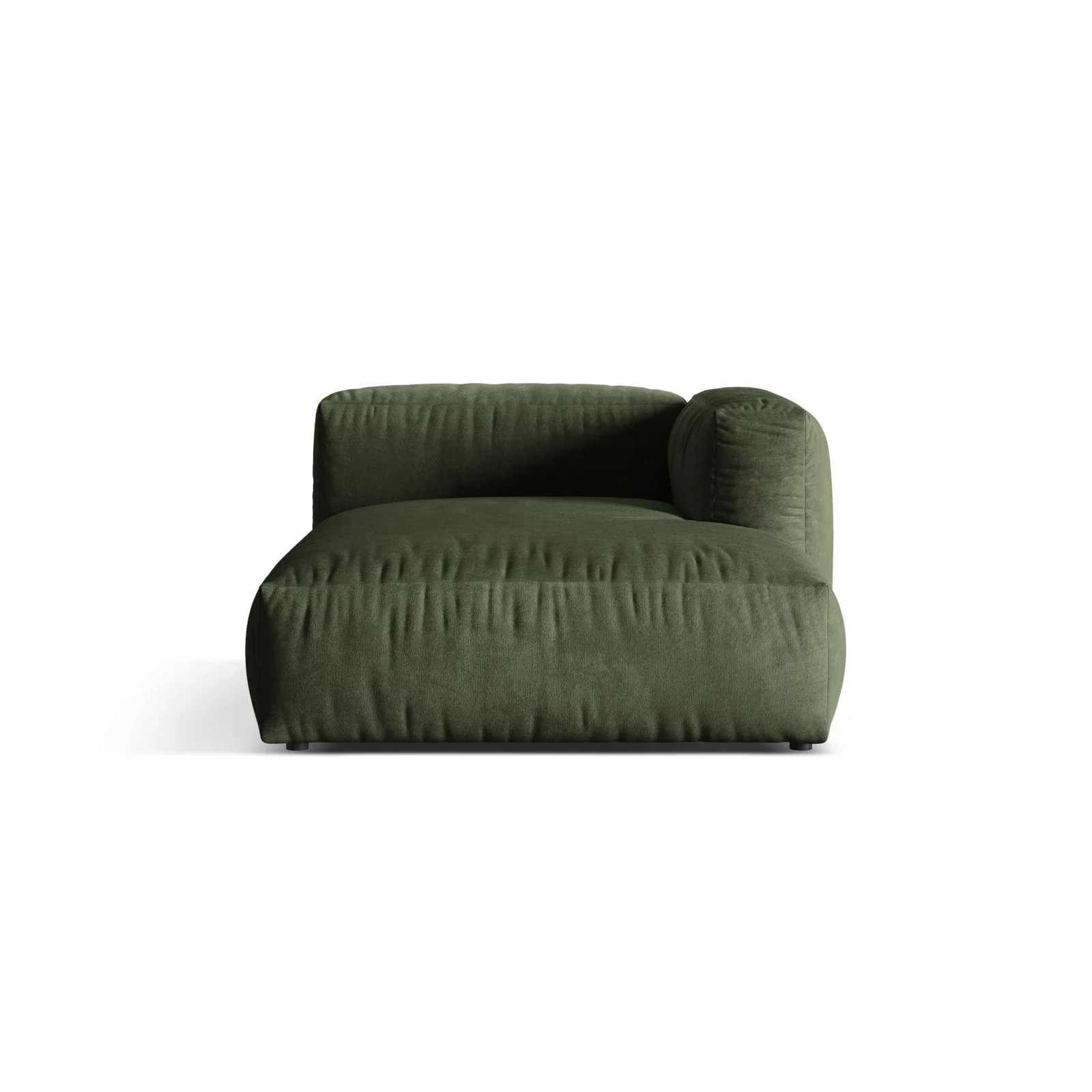 Martina Modulares Sofa Sitzelement, Rechte Seite, aus Samt, Cord, Boucle oder Strukturstoff, 176x120 cm - Image 13